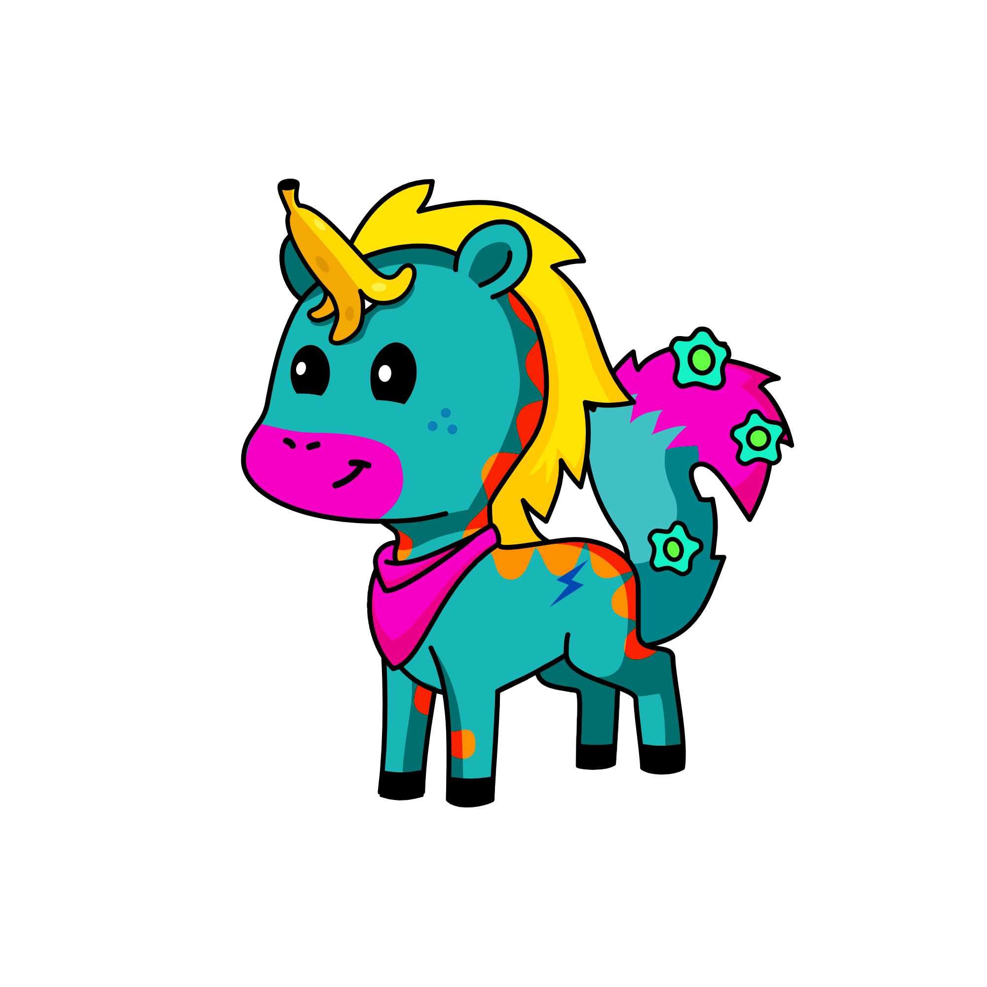 Doodle, the unicorn