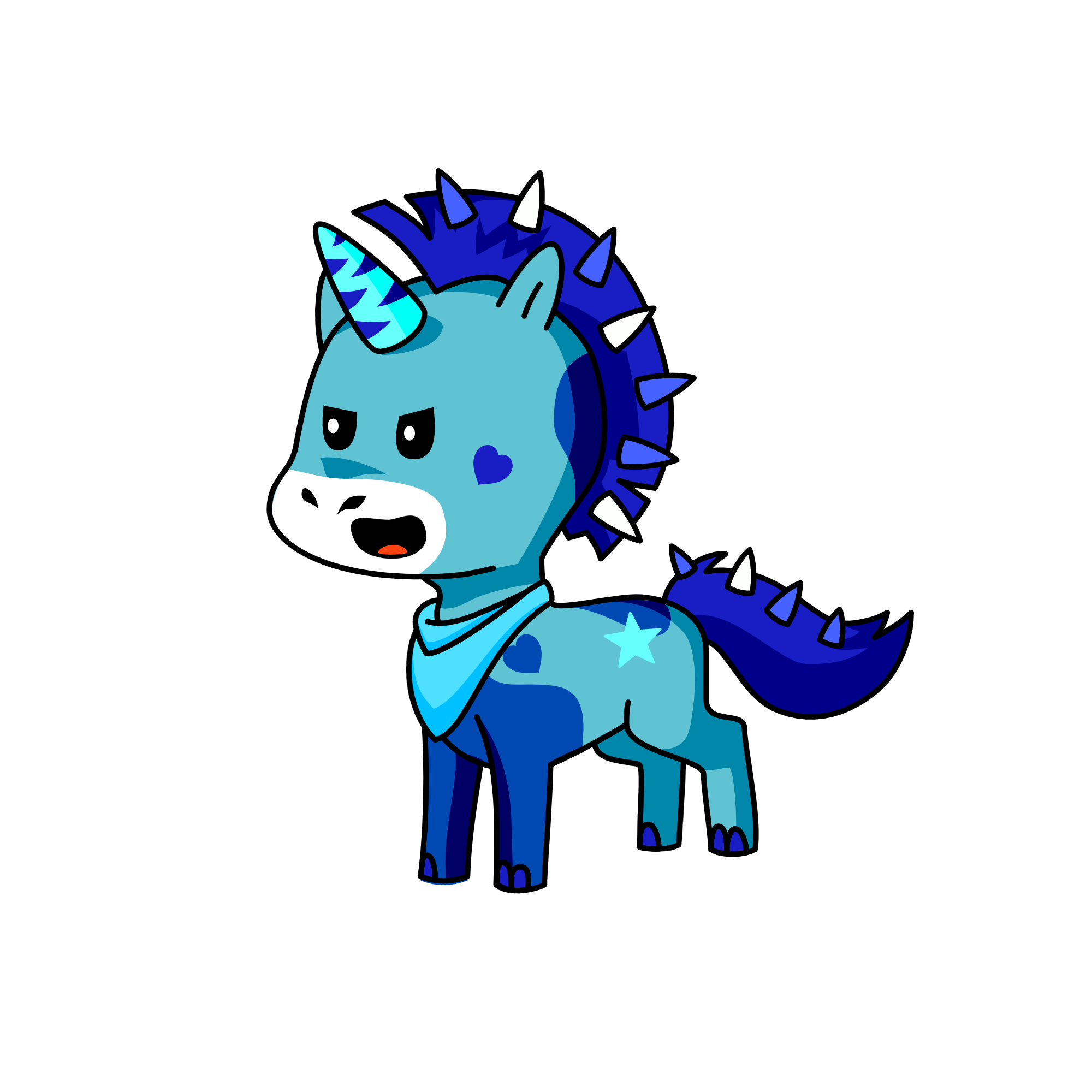 Flurry, the unicorn
