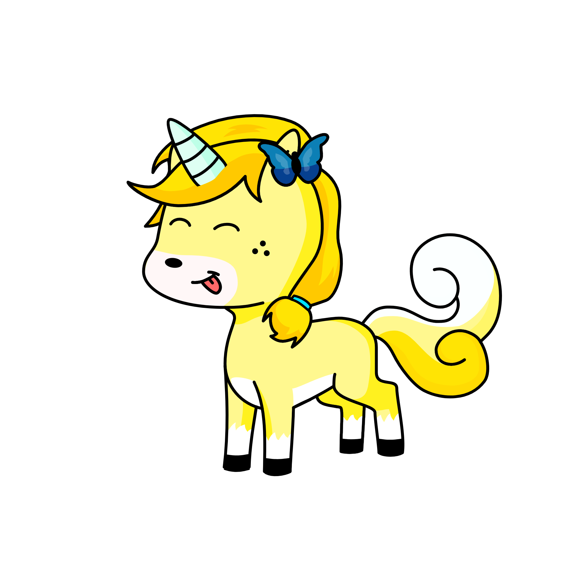 Halo, the unicorn