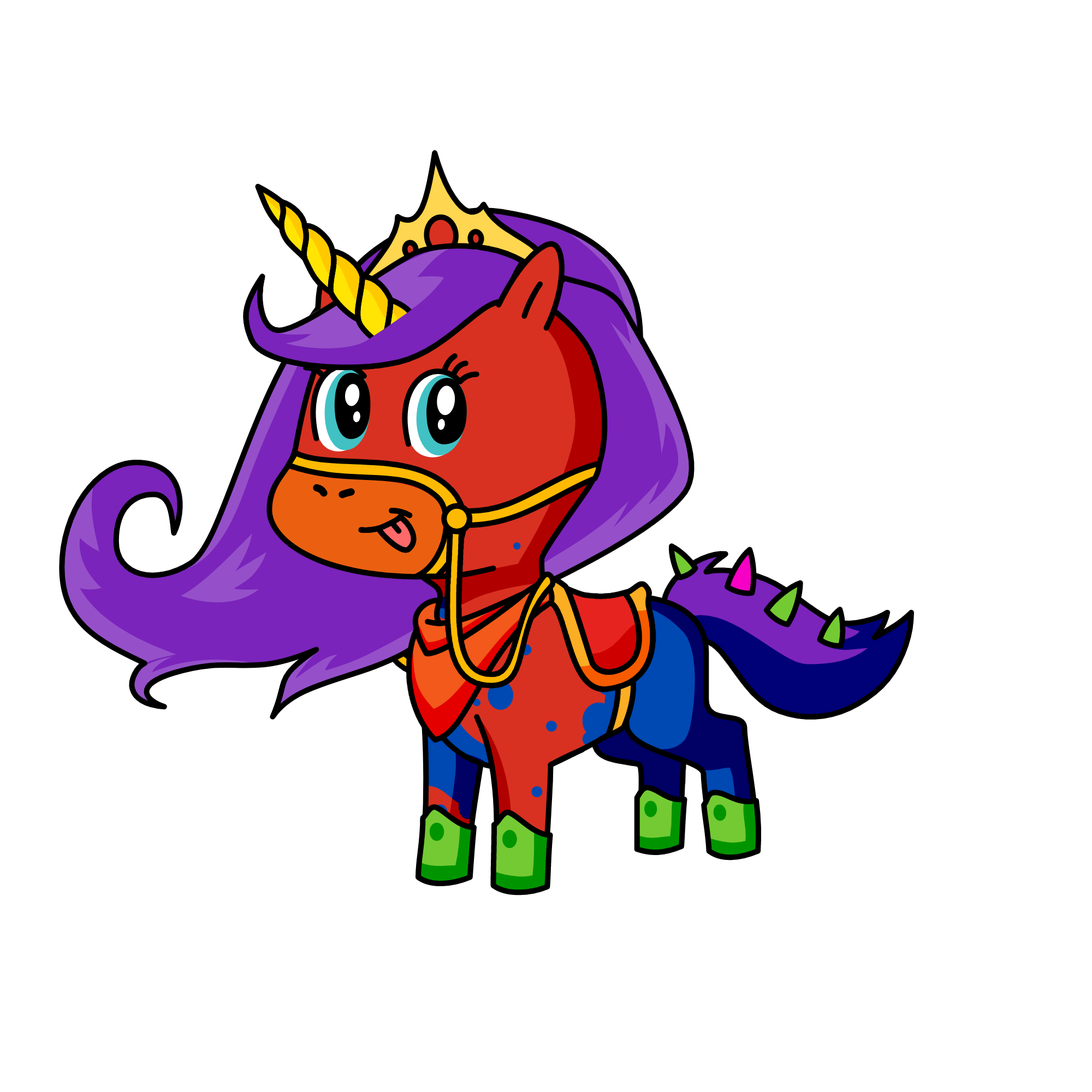 silly, the unicorn