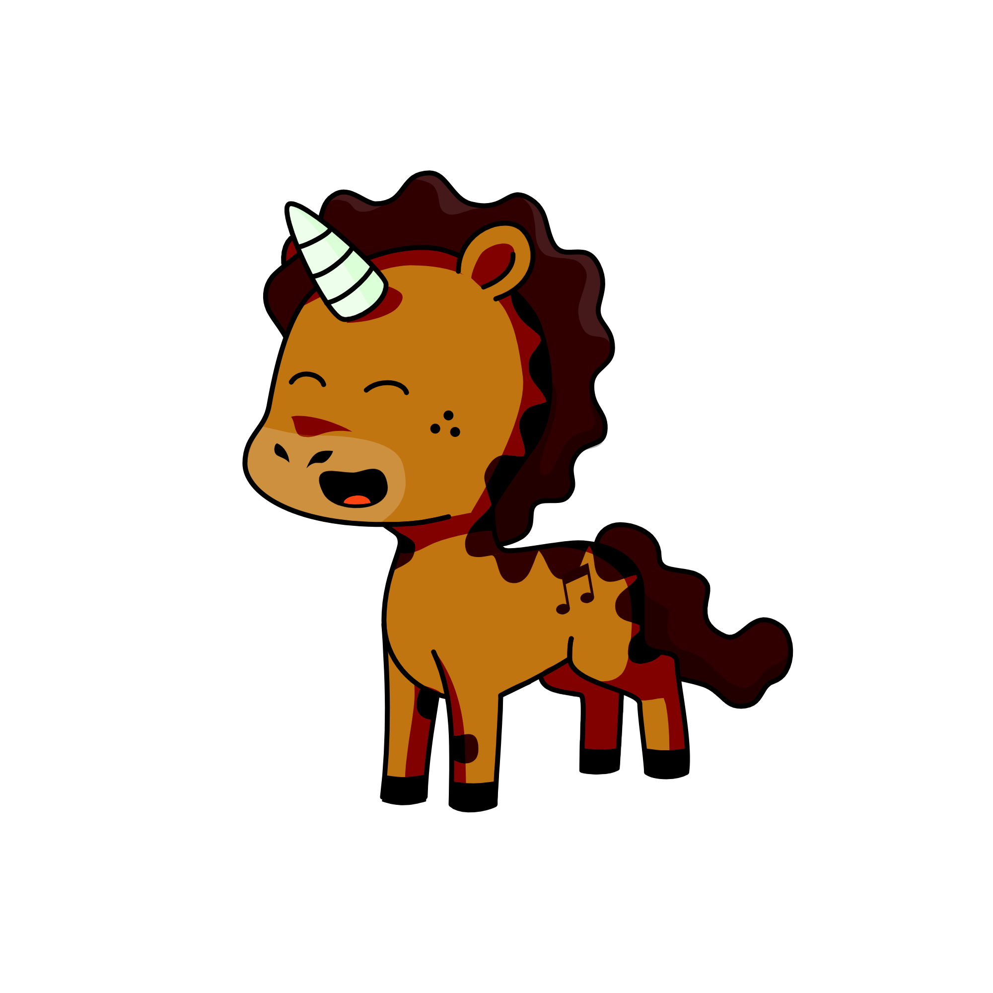 Stevie Wonder as Unicorn, the unicorn
