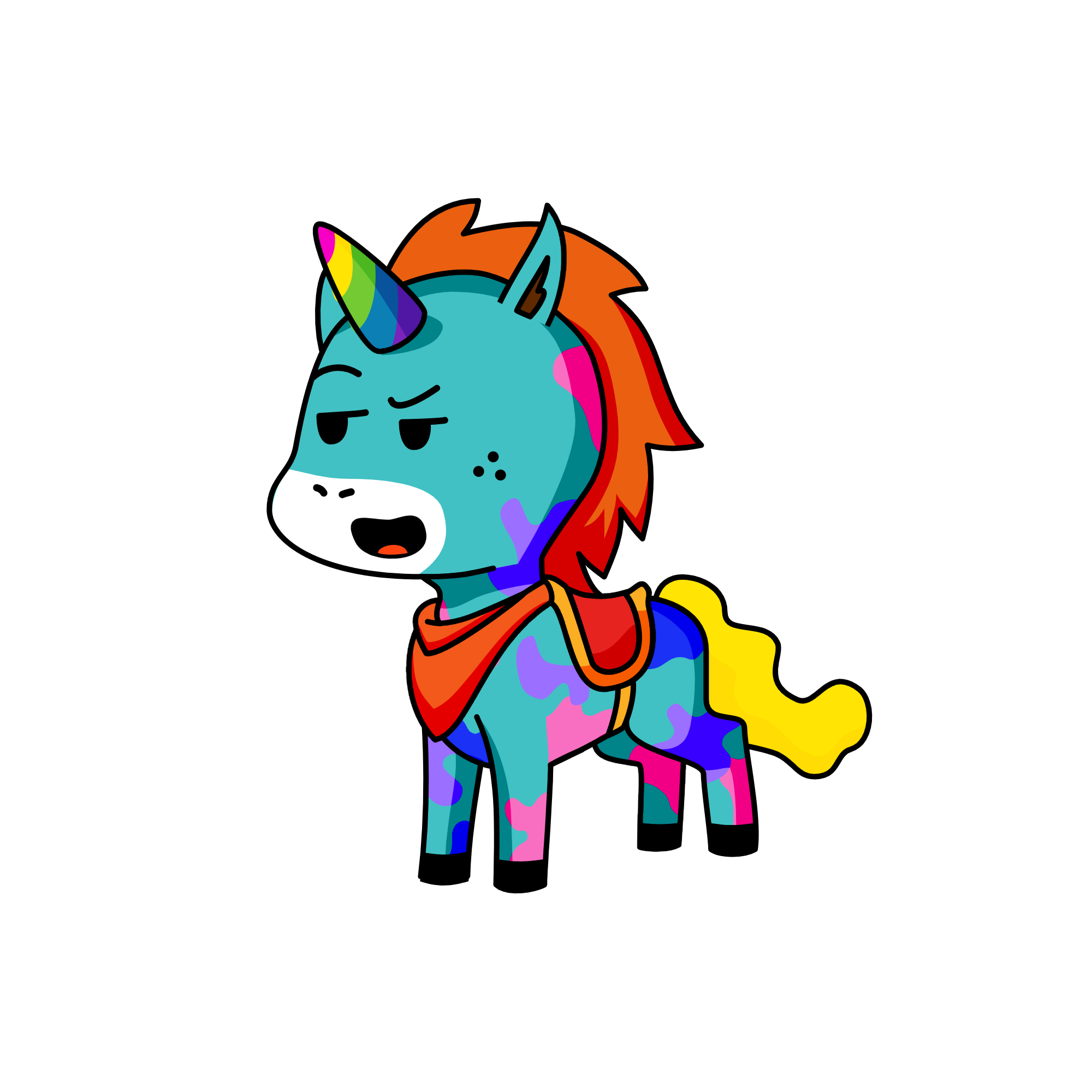 Geeves, the unicorn