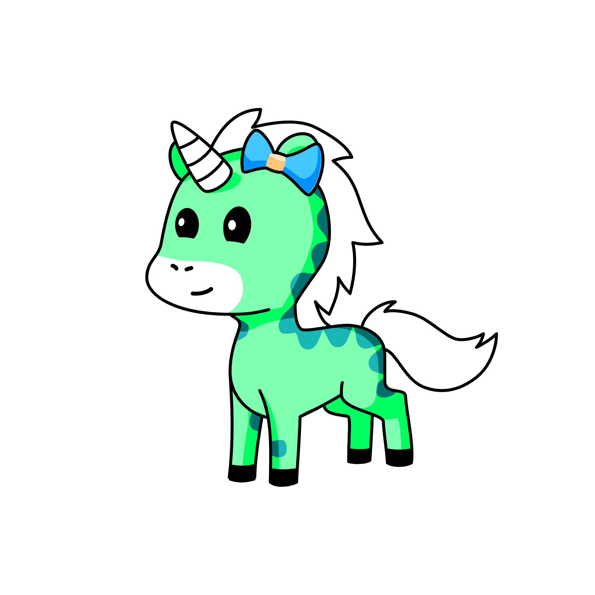 Yumi, the unicorn
