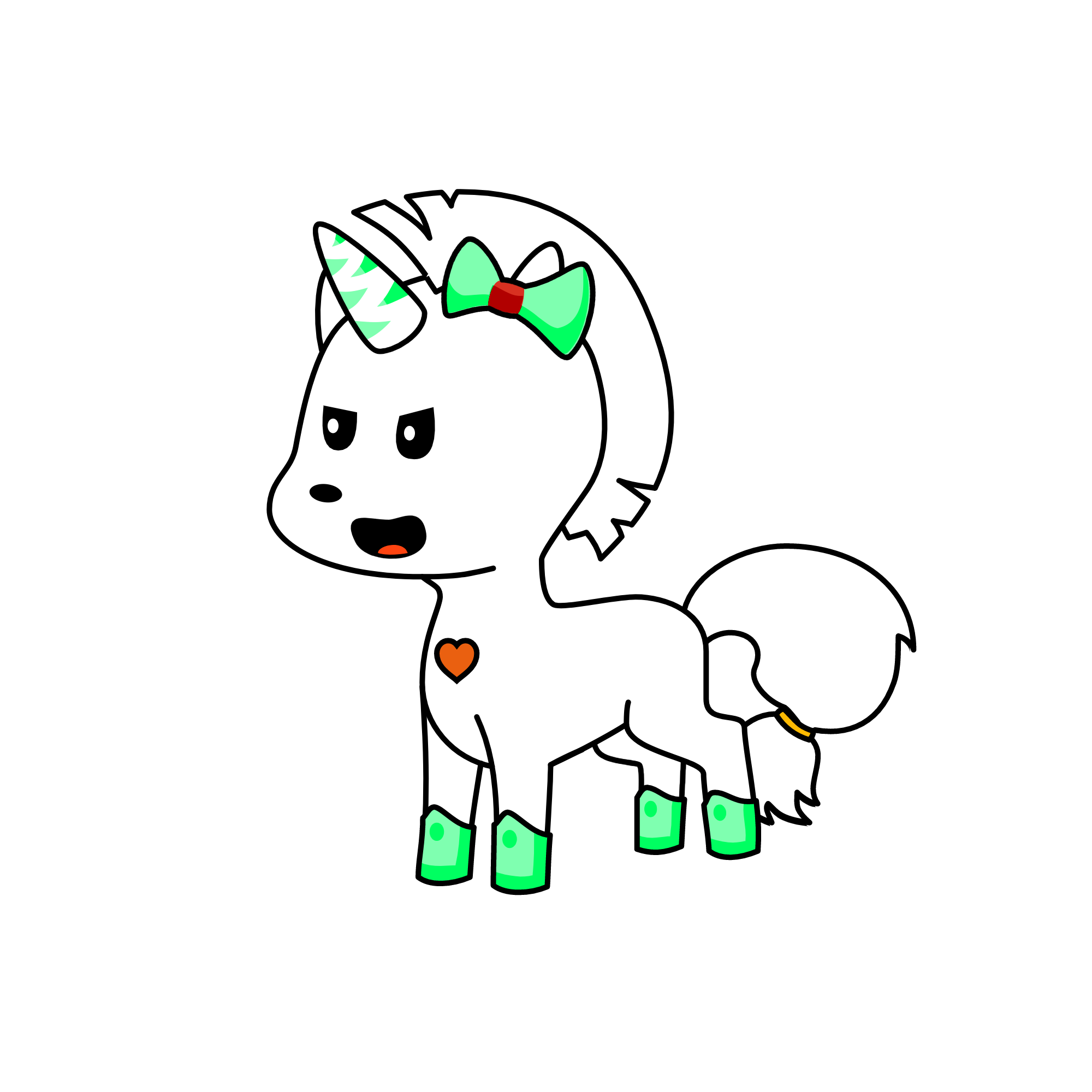 Swlesa, the unicorn