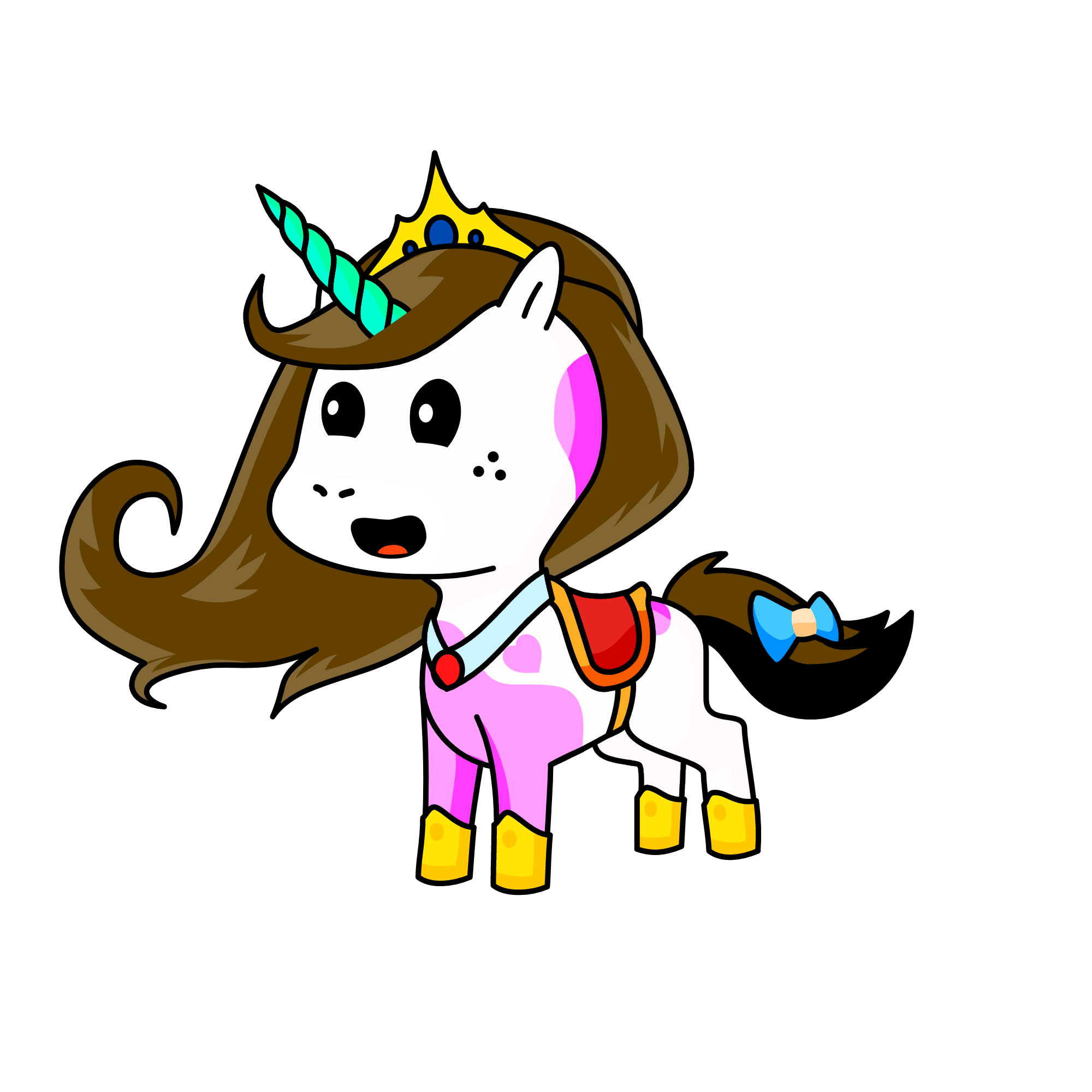 Sky, the unicorn