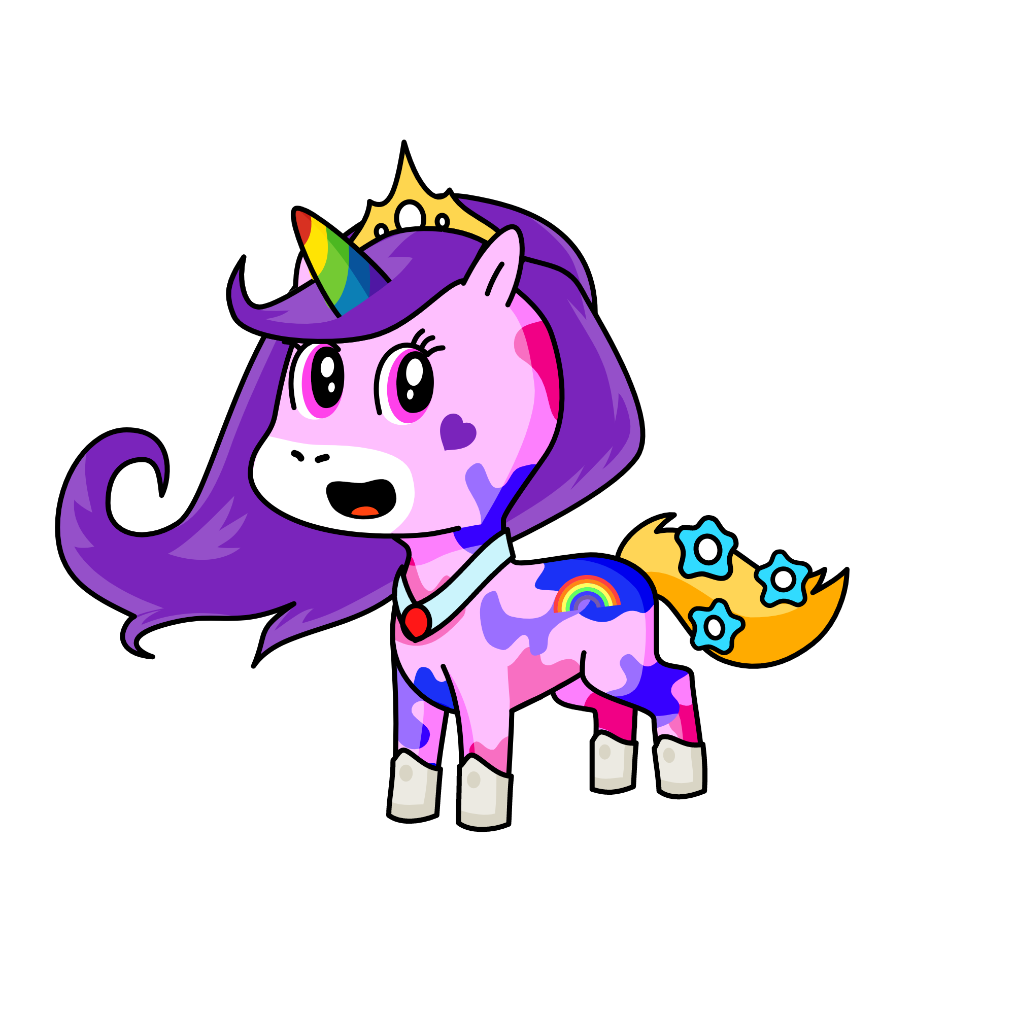 Alice, the unicorn