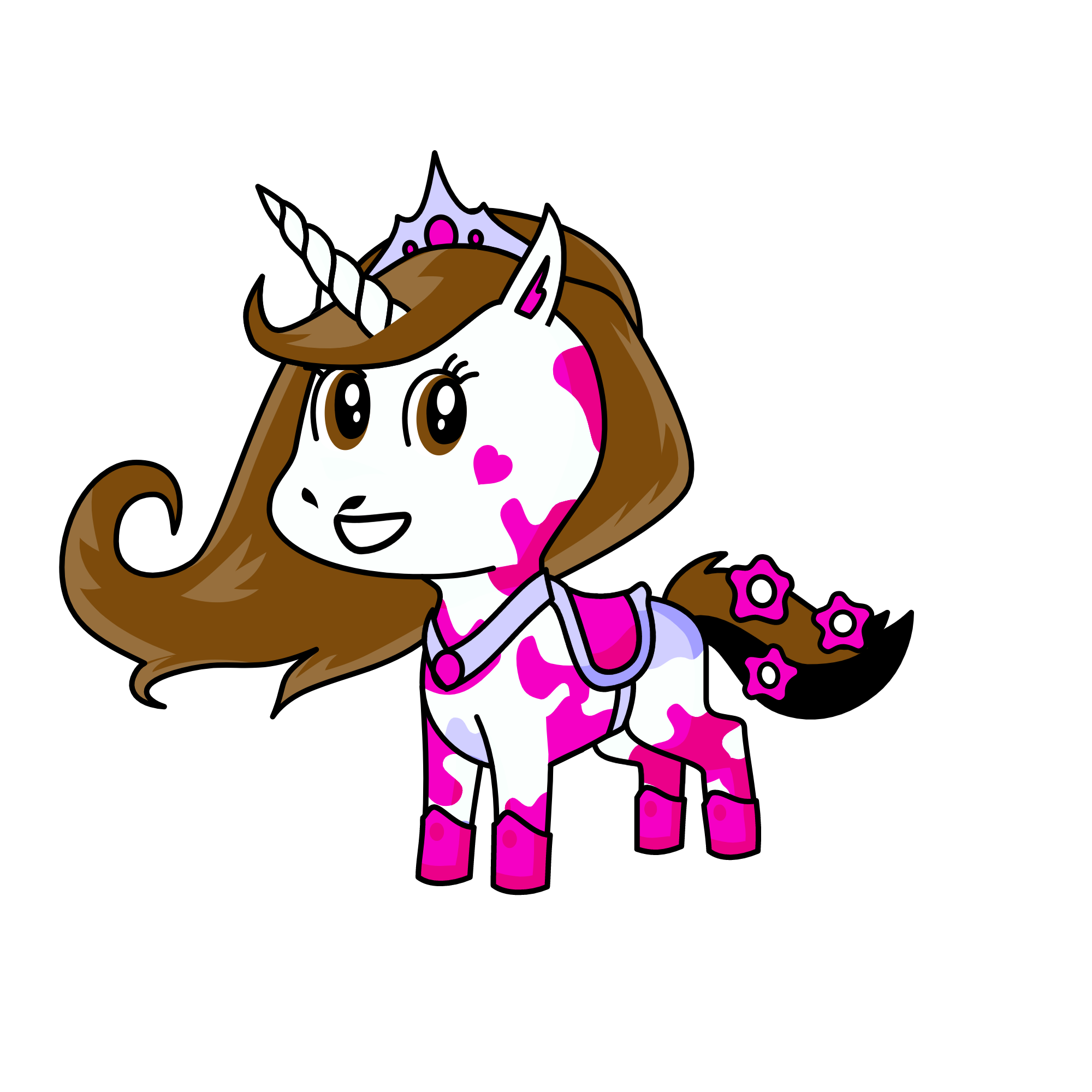 pinky, the unicorn