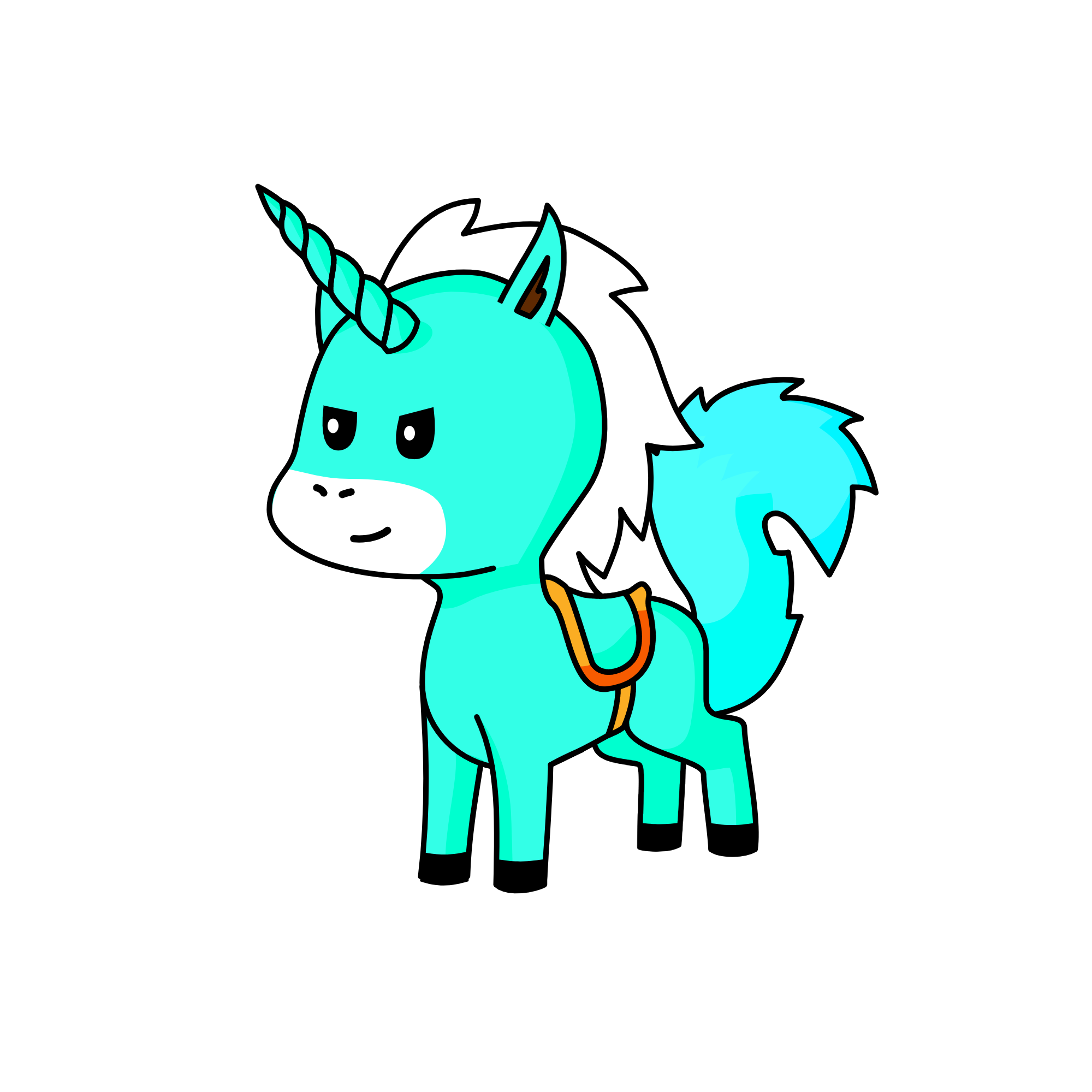 d, the unicorn