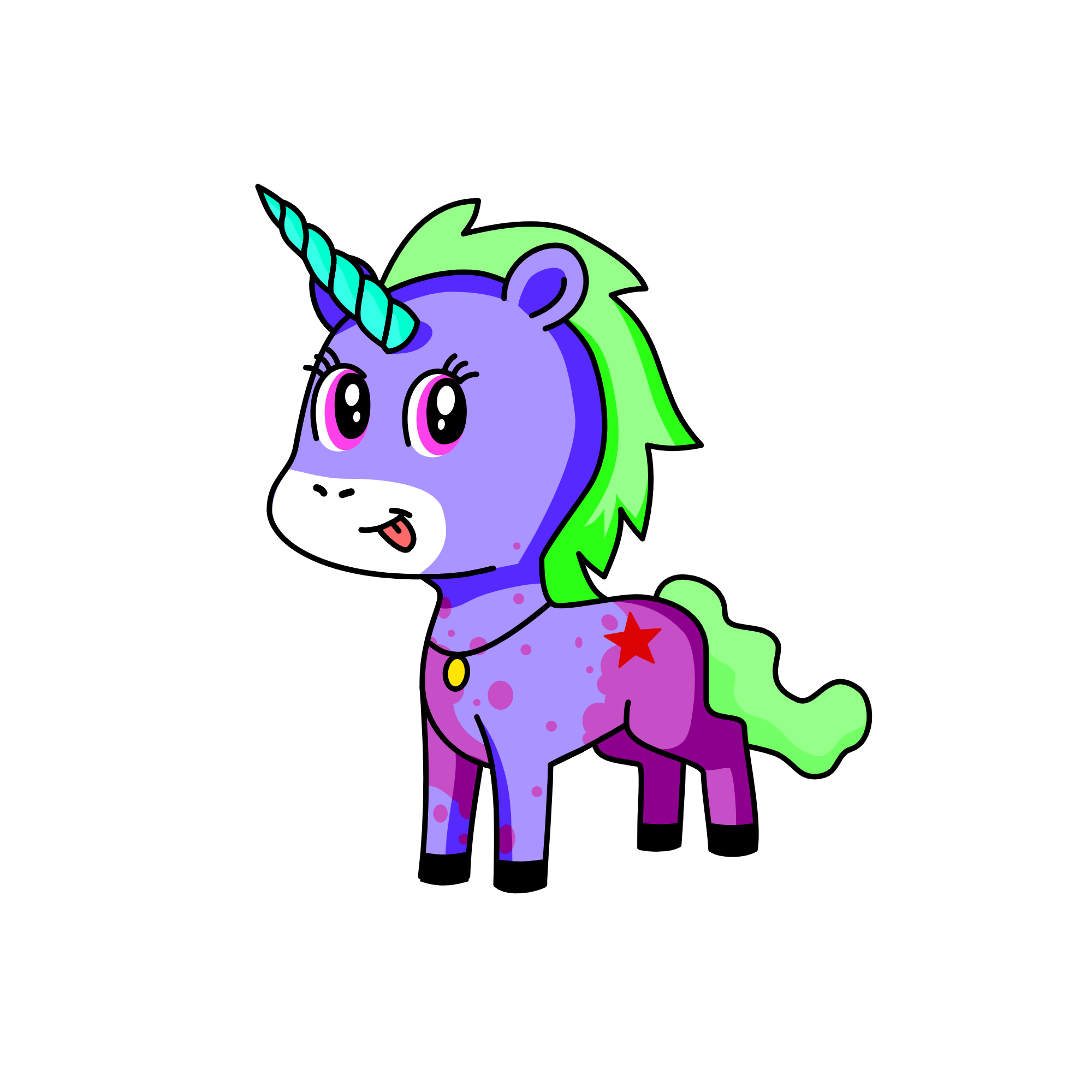 Silviiiii, the unicorn