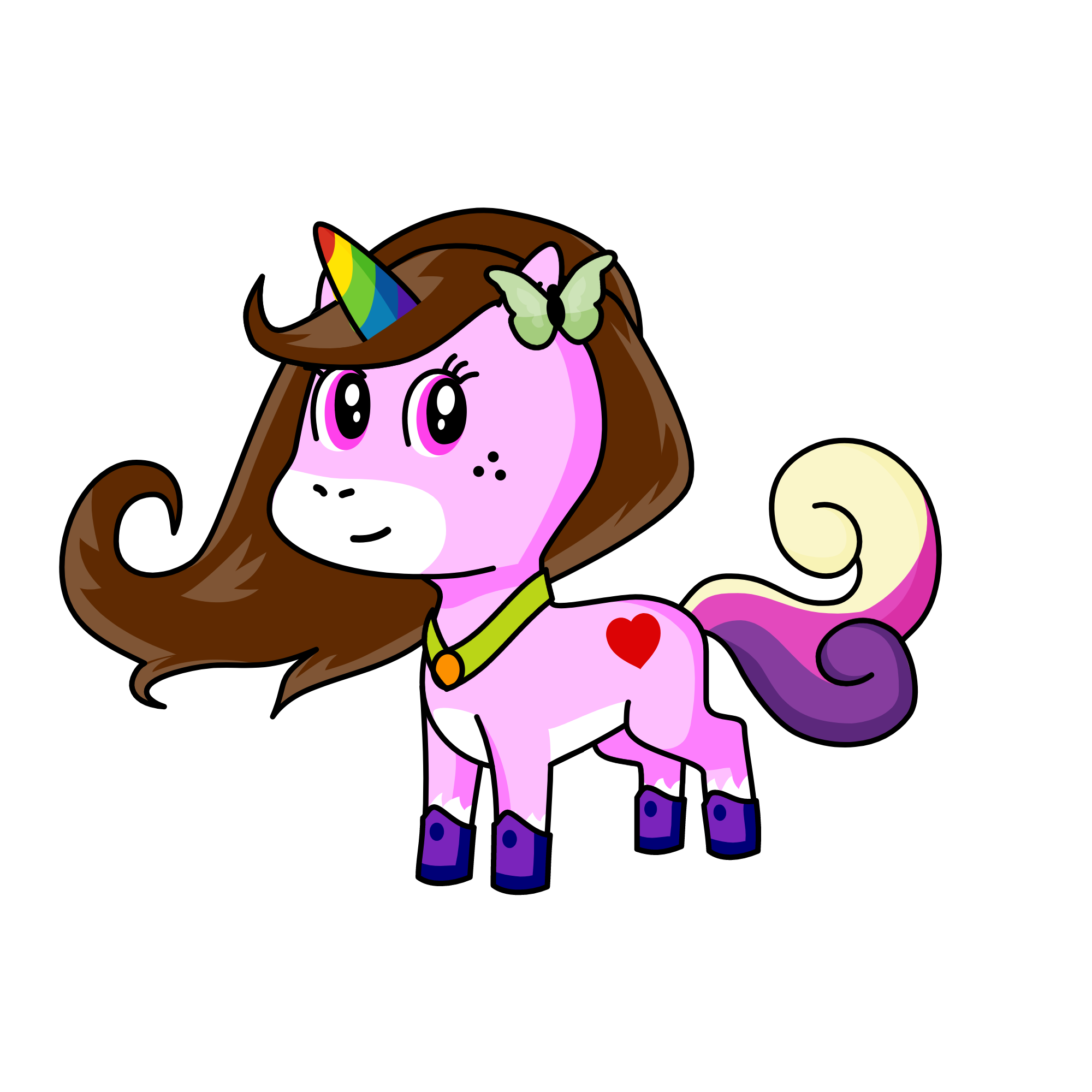 Fanny the Forest unicorn, the unicorn