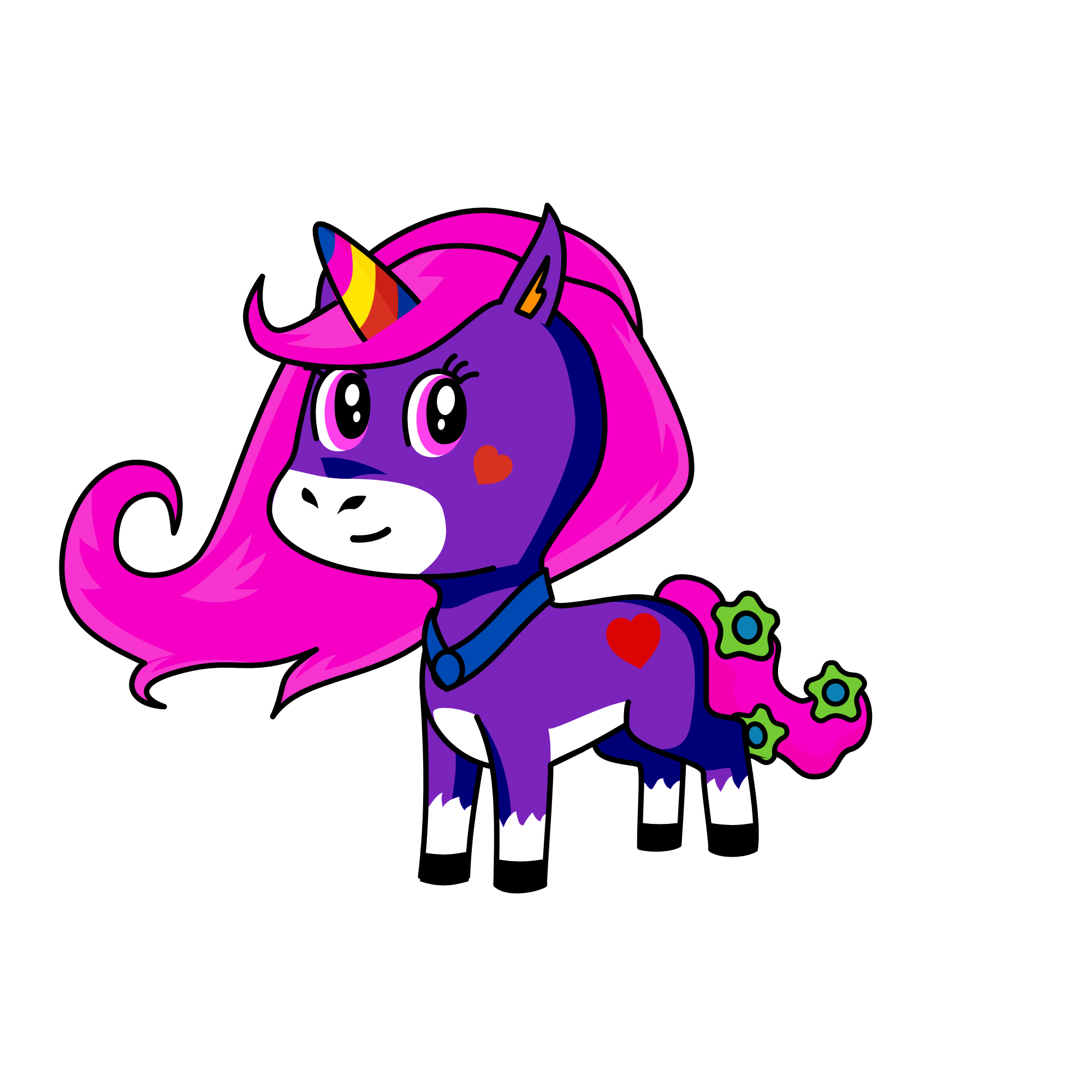 queen, the unicorn