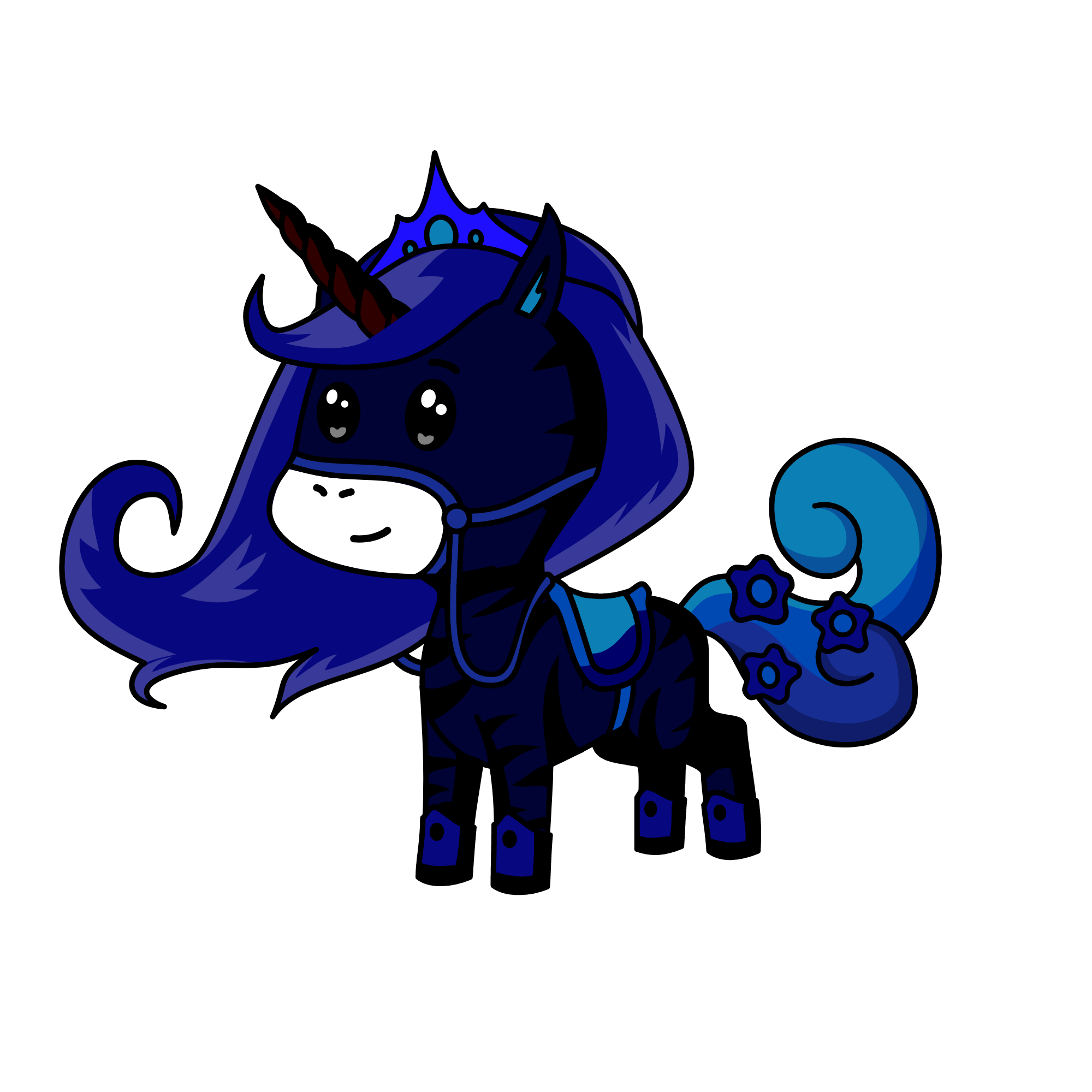Lunar, the unicorn