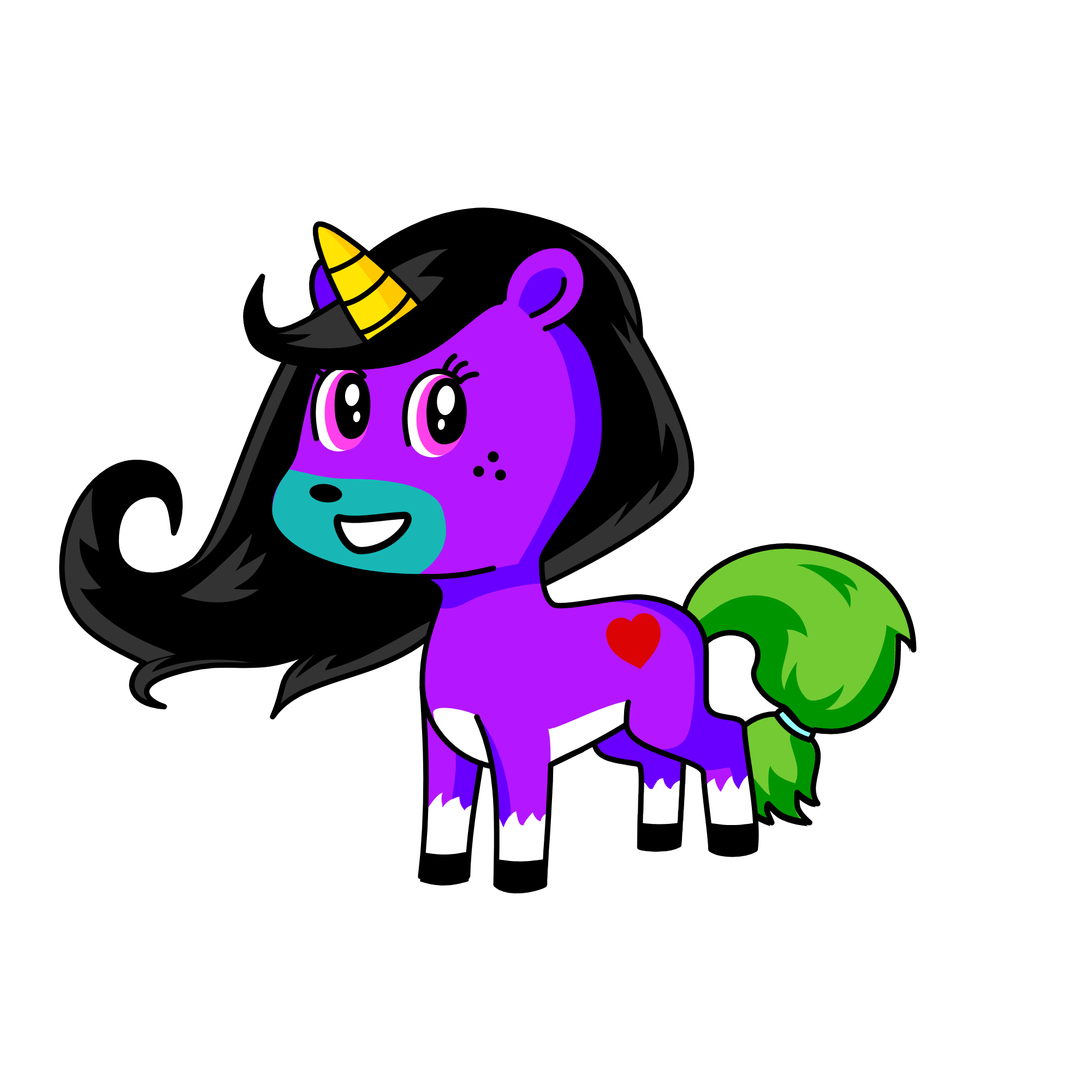 chikni chameli, the unicorn