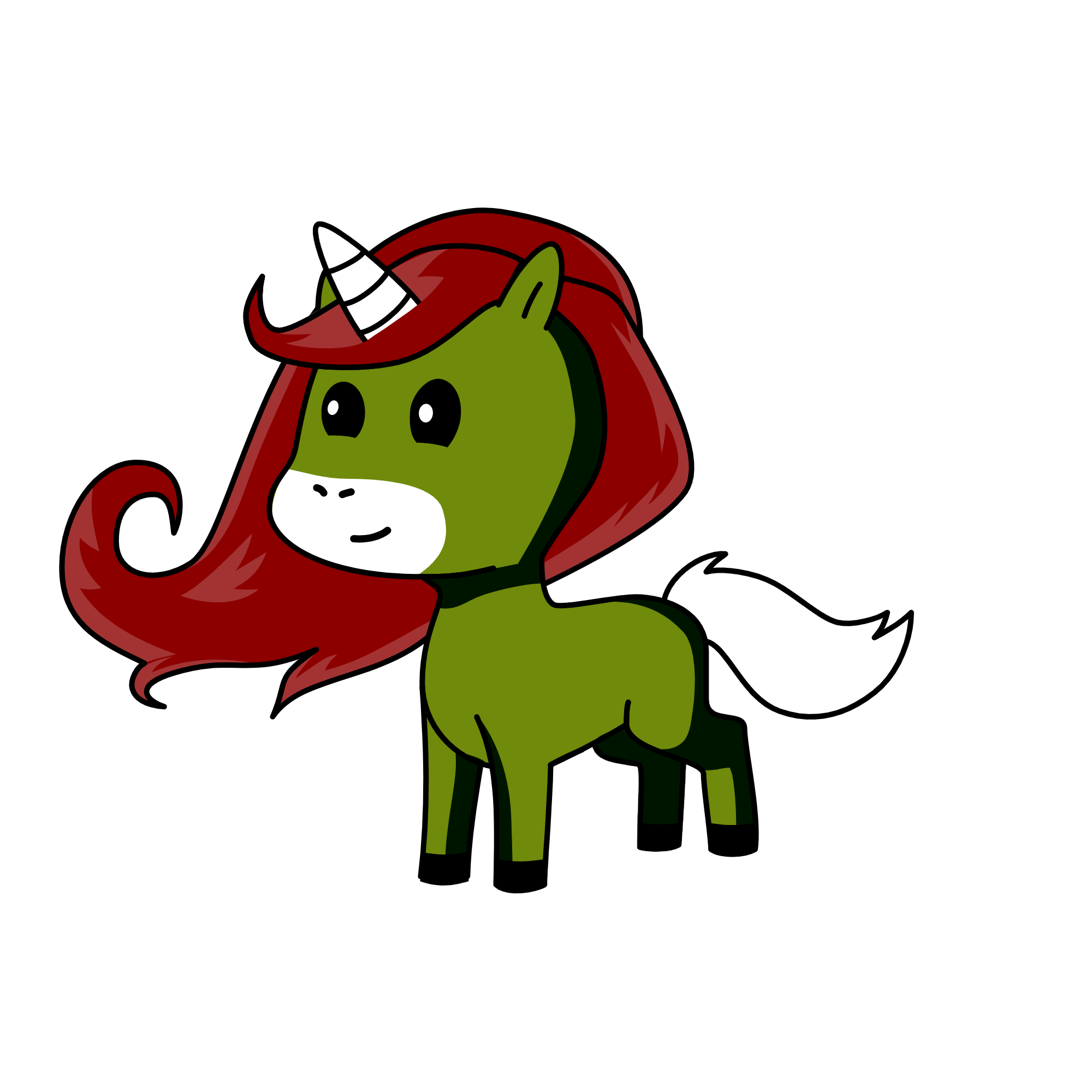 pully, the unicorn