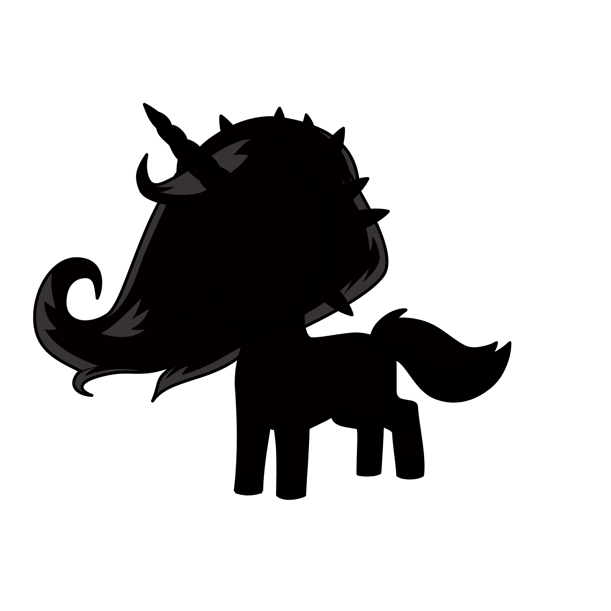 E-gurl, the unicorn