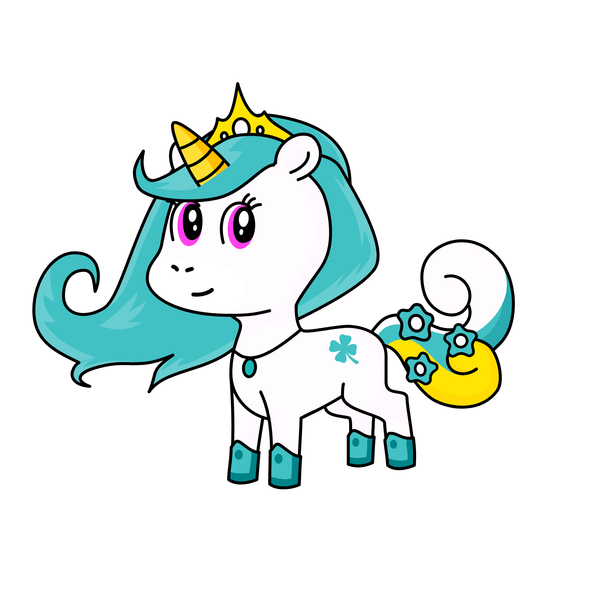 queen ice, the unicorn