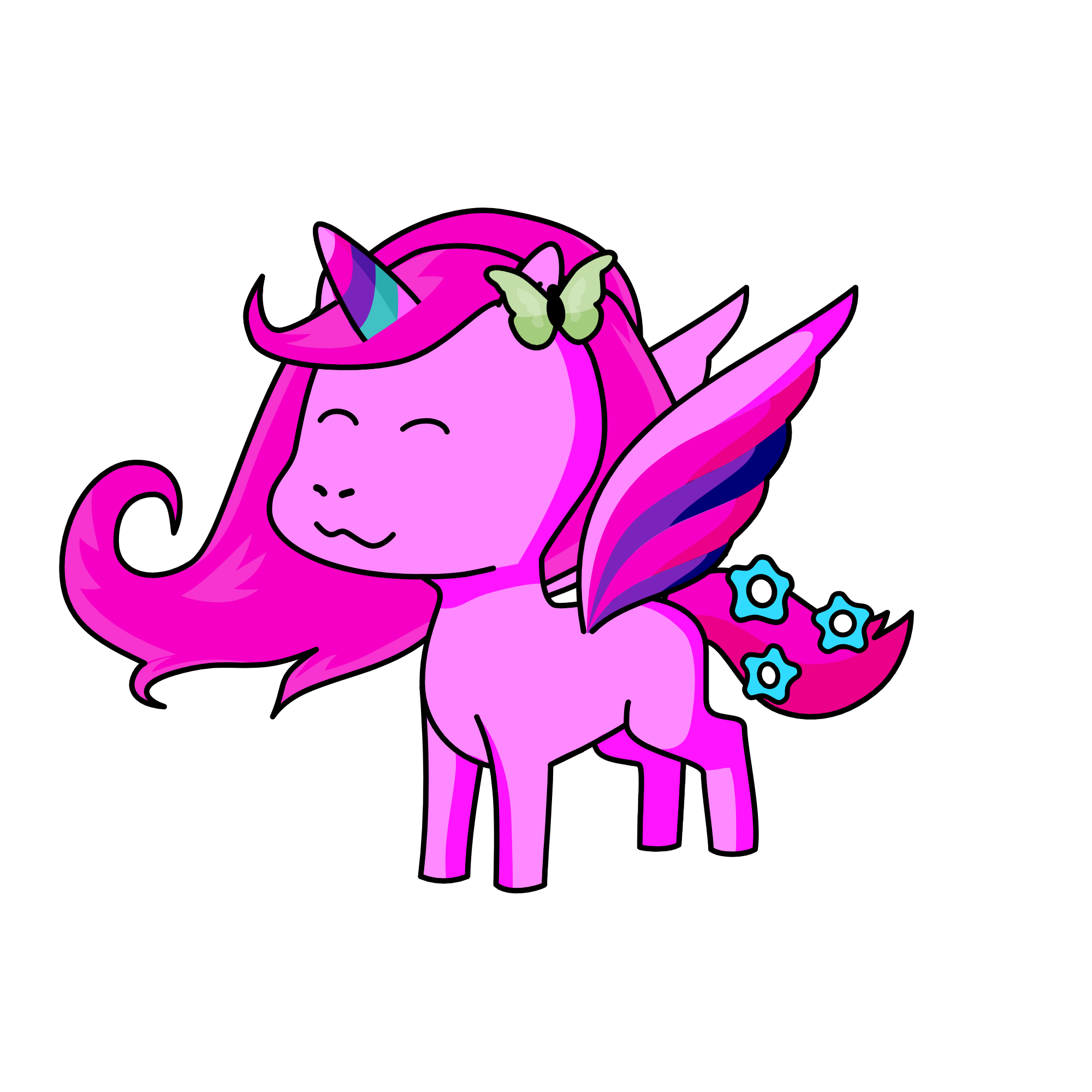 Butterfly, the unicorn