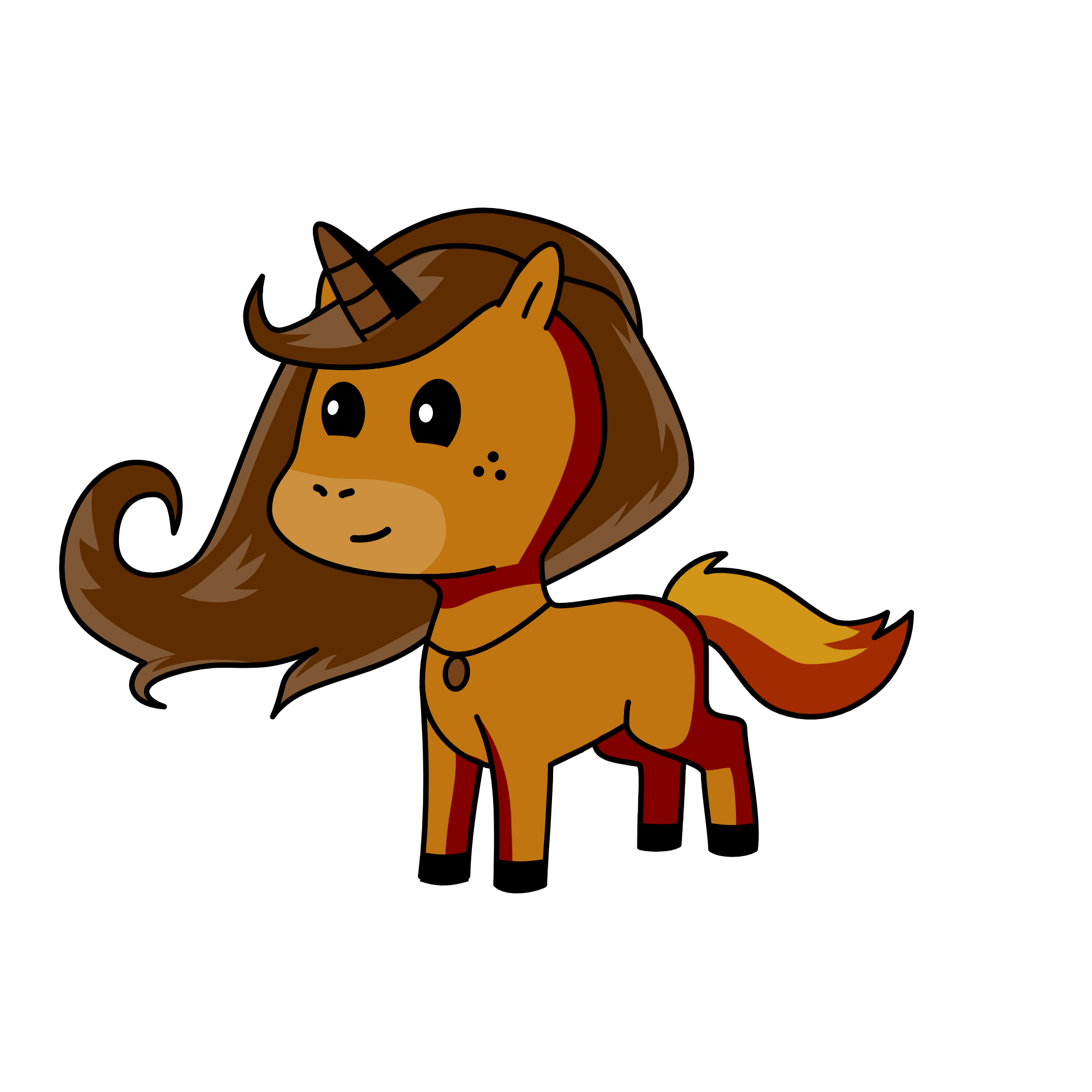 Chocolate, the unicorn