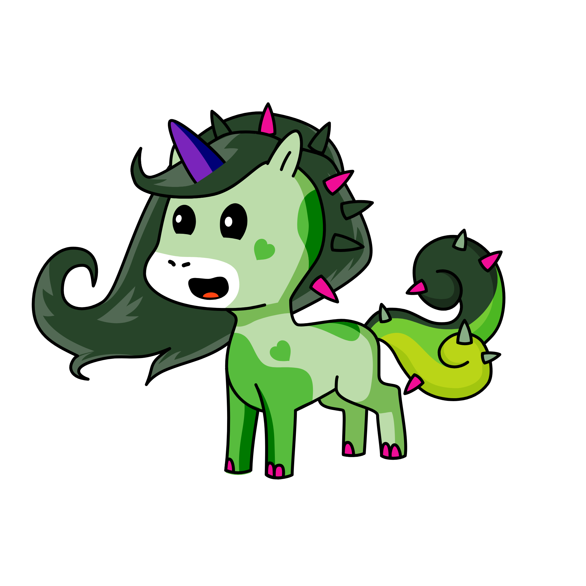 groentje, the unicorn