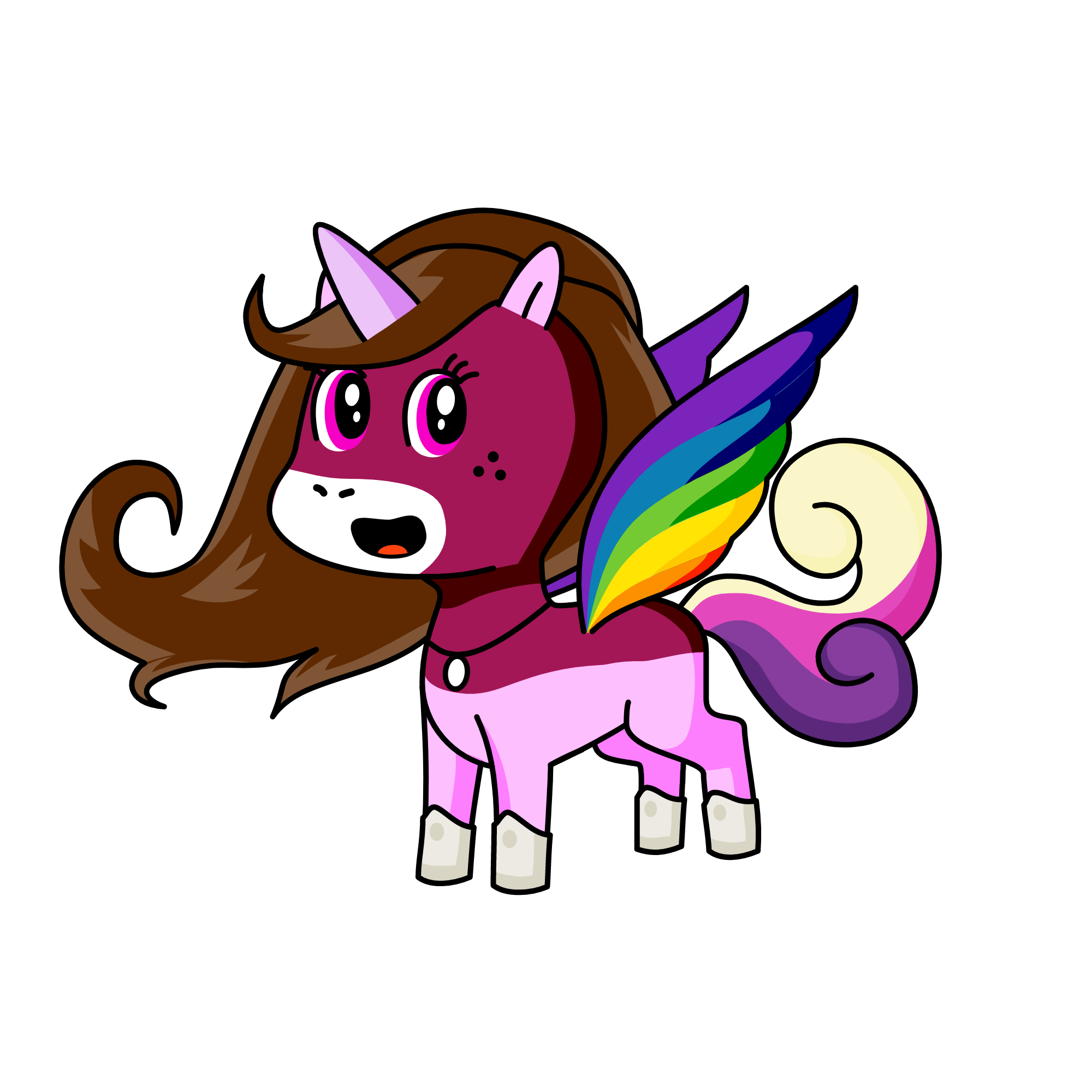 prinsec elsa, the unicorn