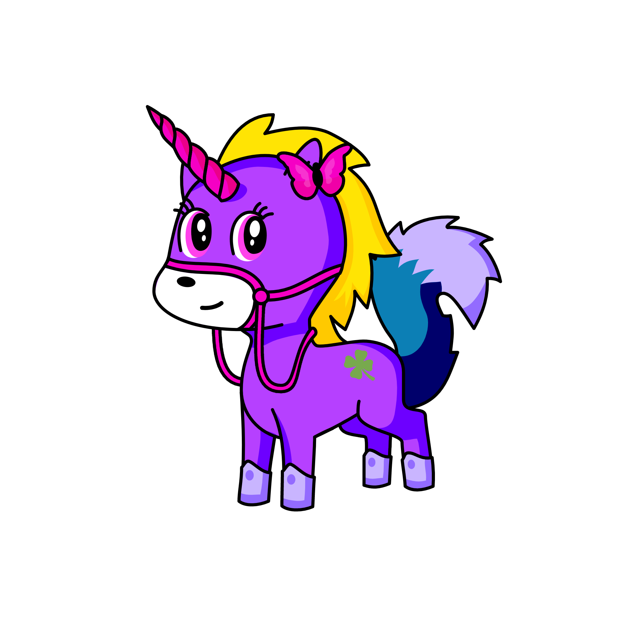 Cupcake, the unicorn