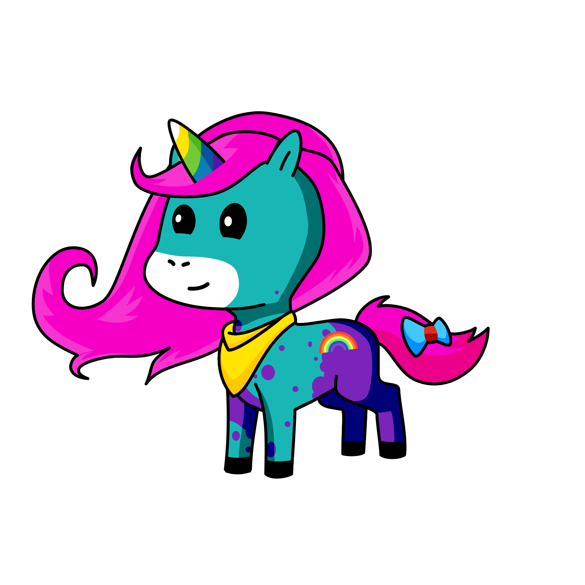 morning glory, the unicorn