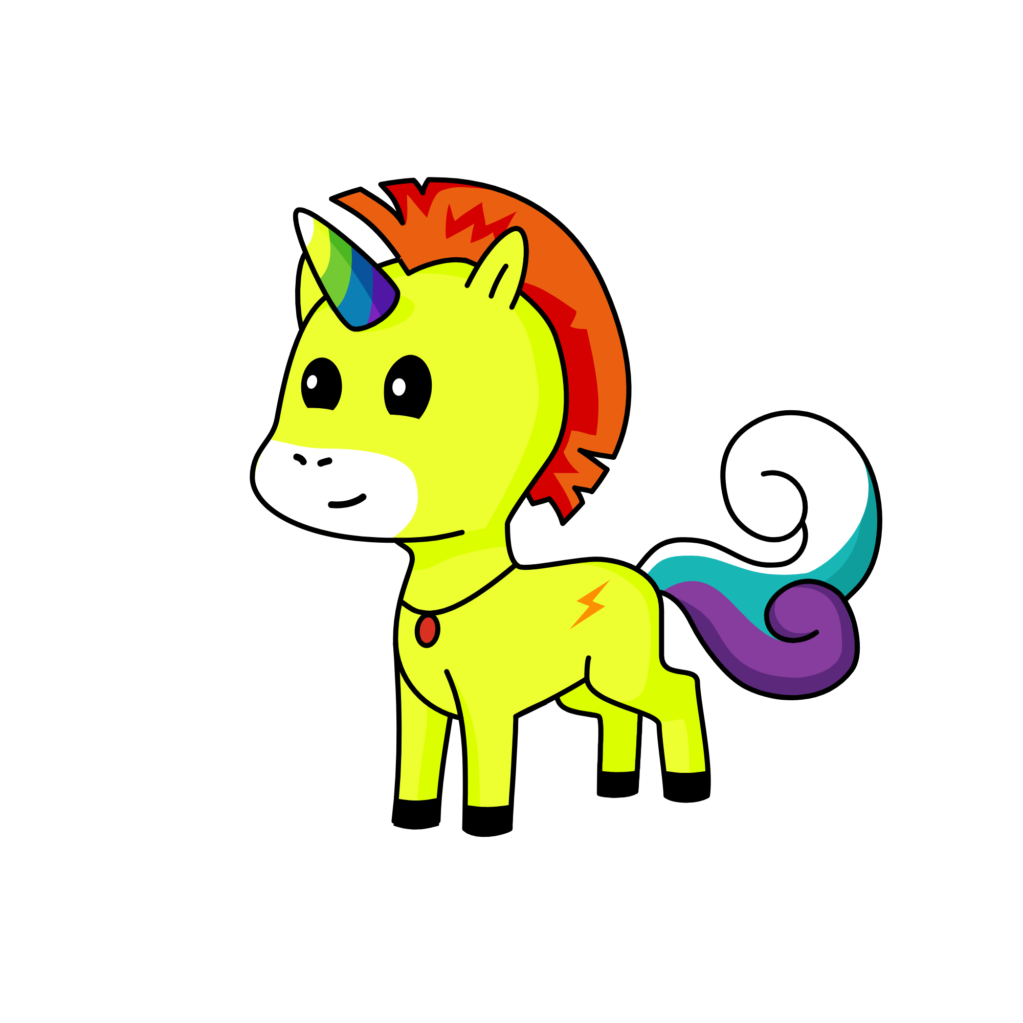 dashie mia, the unicorn