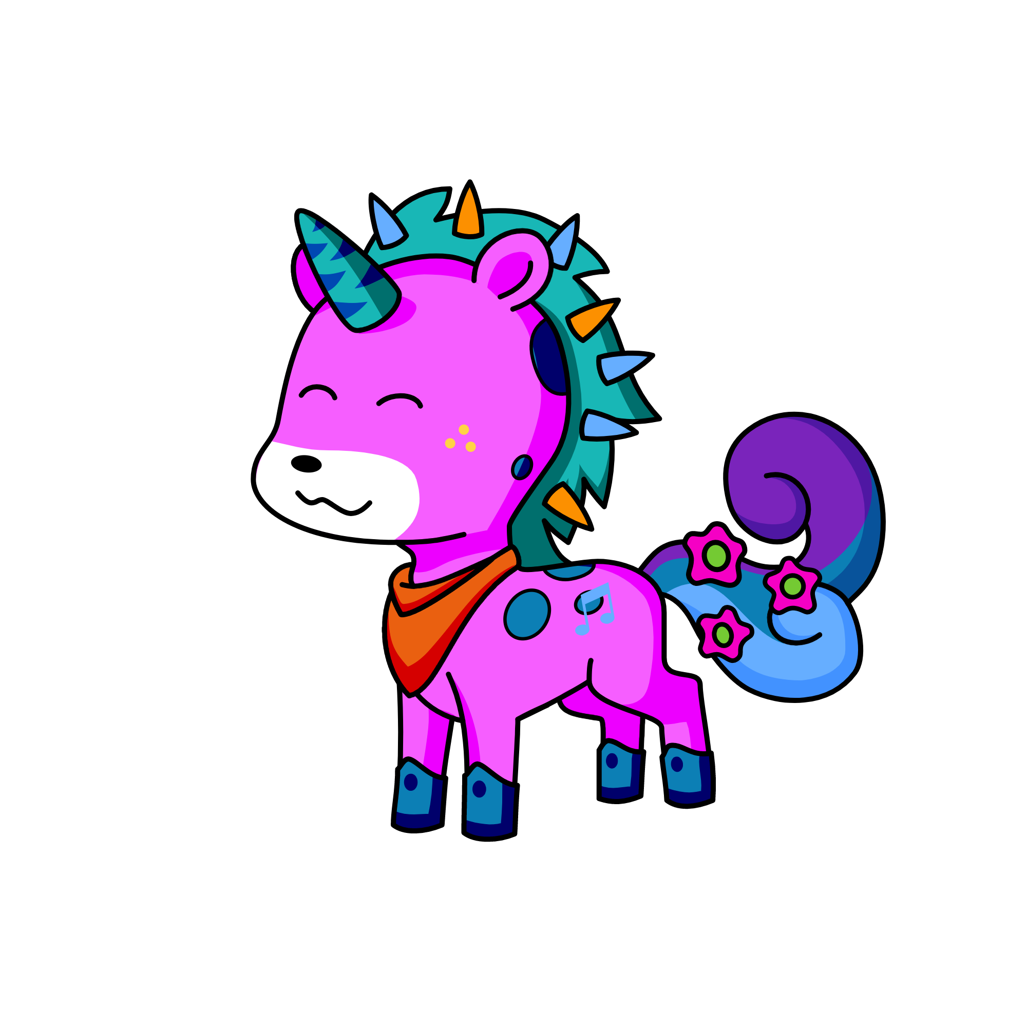 kunzille, the unicorn