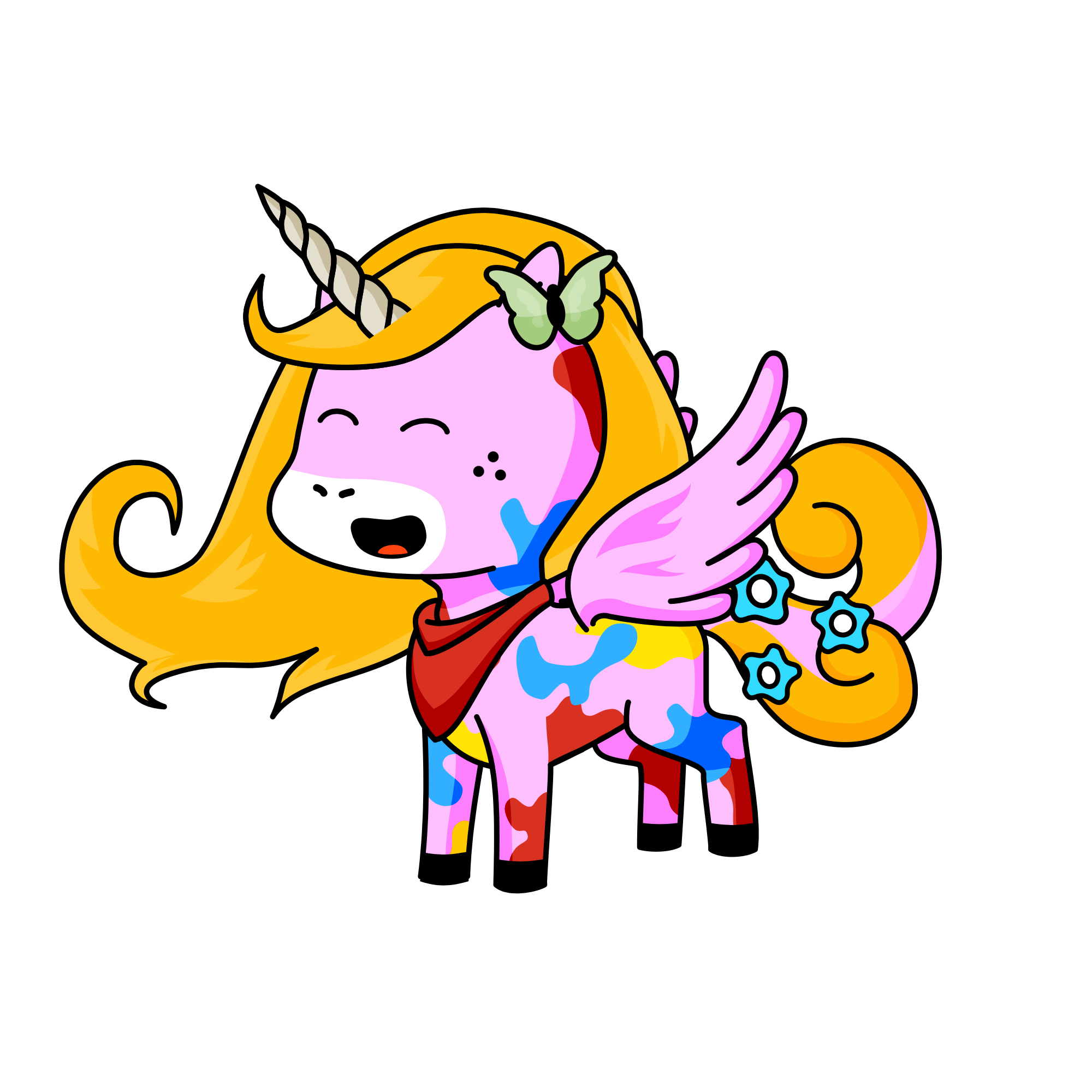 Flower, the unicorn