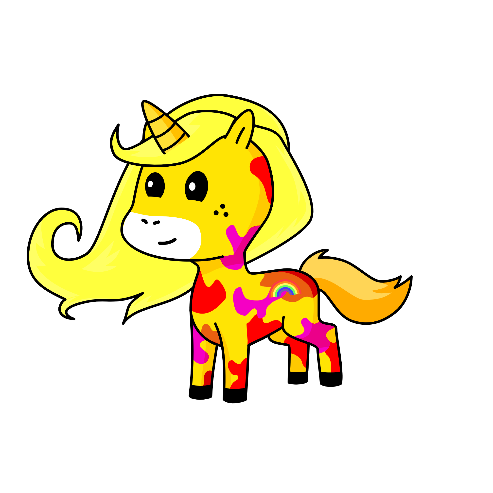Ms.Sun, the unicorn