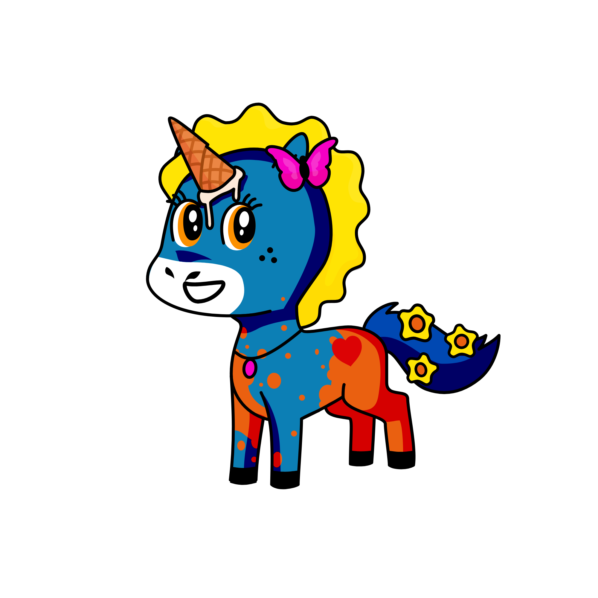 Blabla, the unicorn