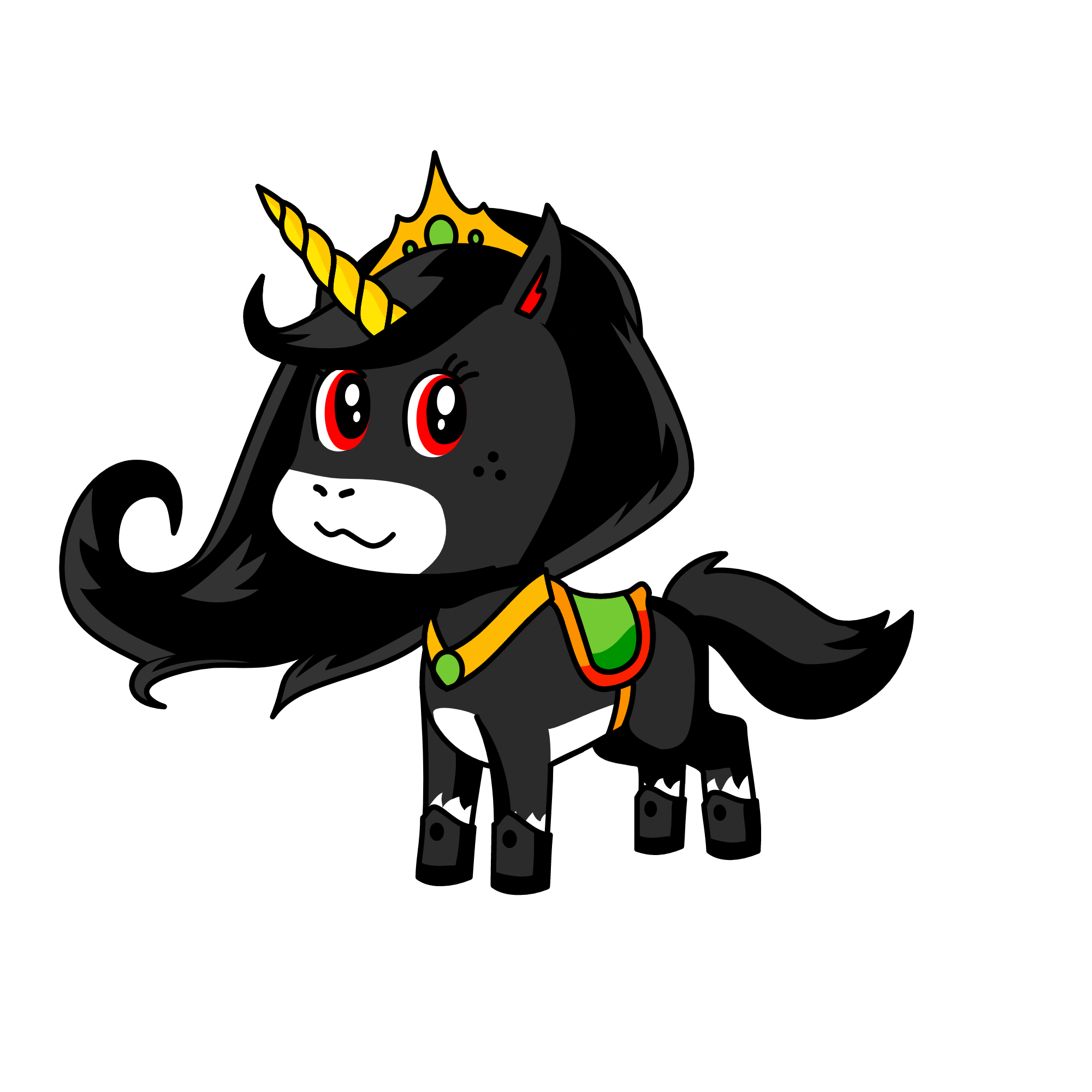 Darkside, the unicorn