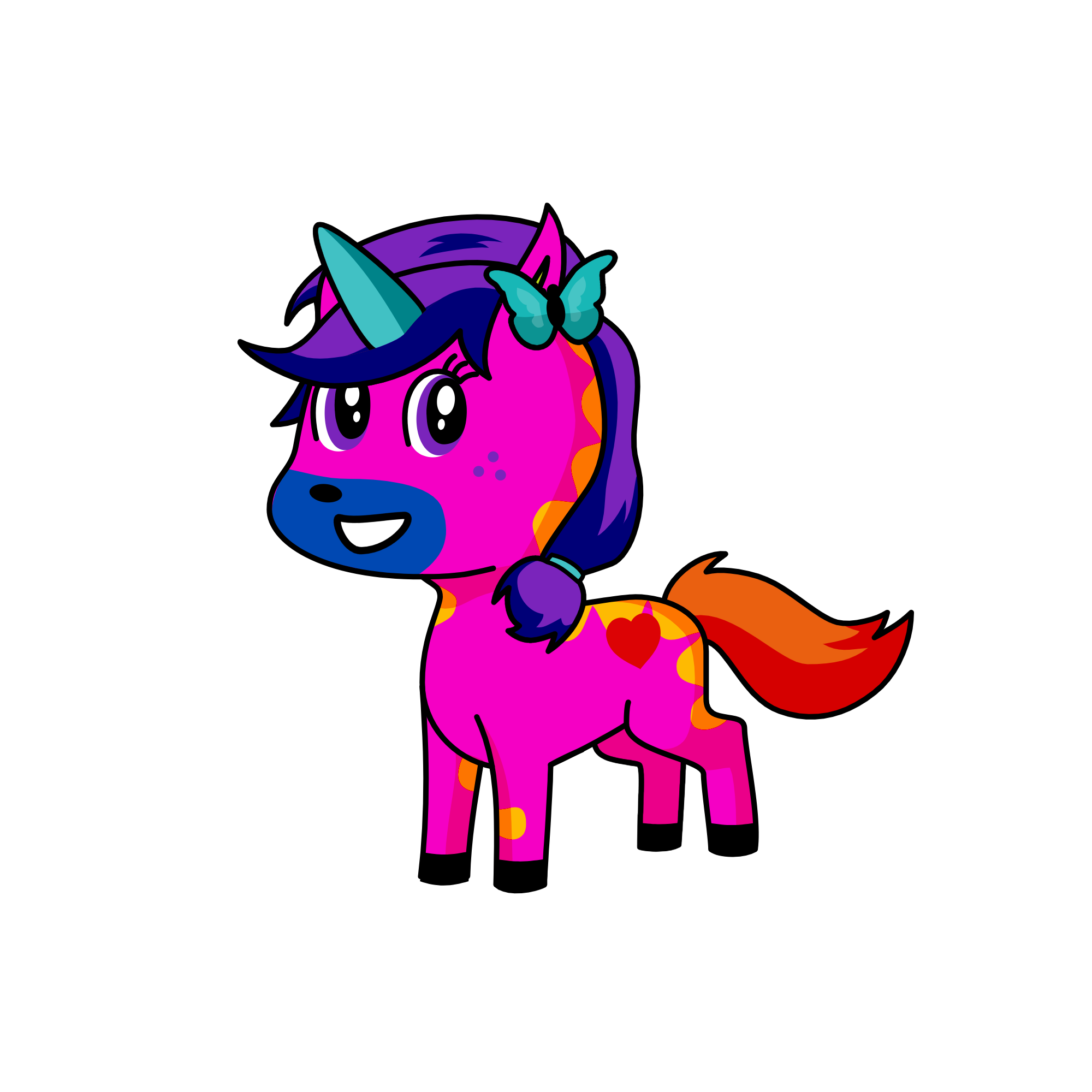 stally, the unicorn