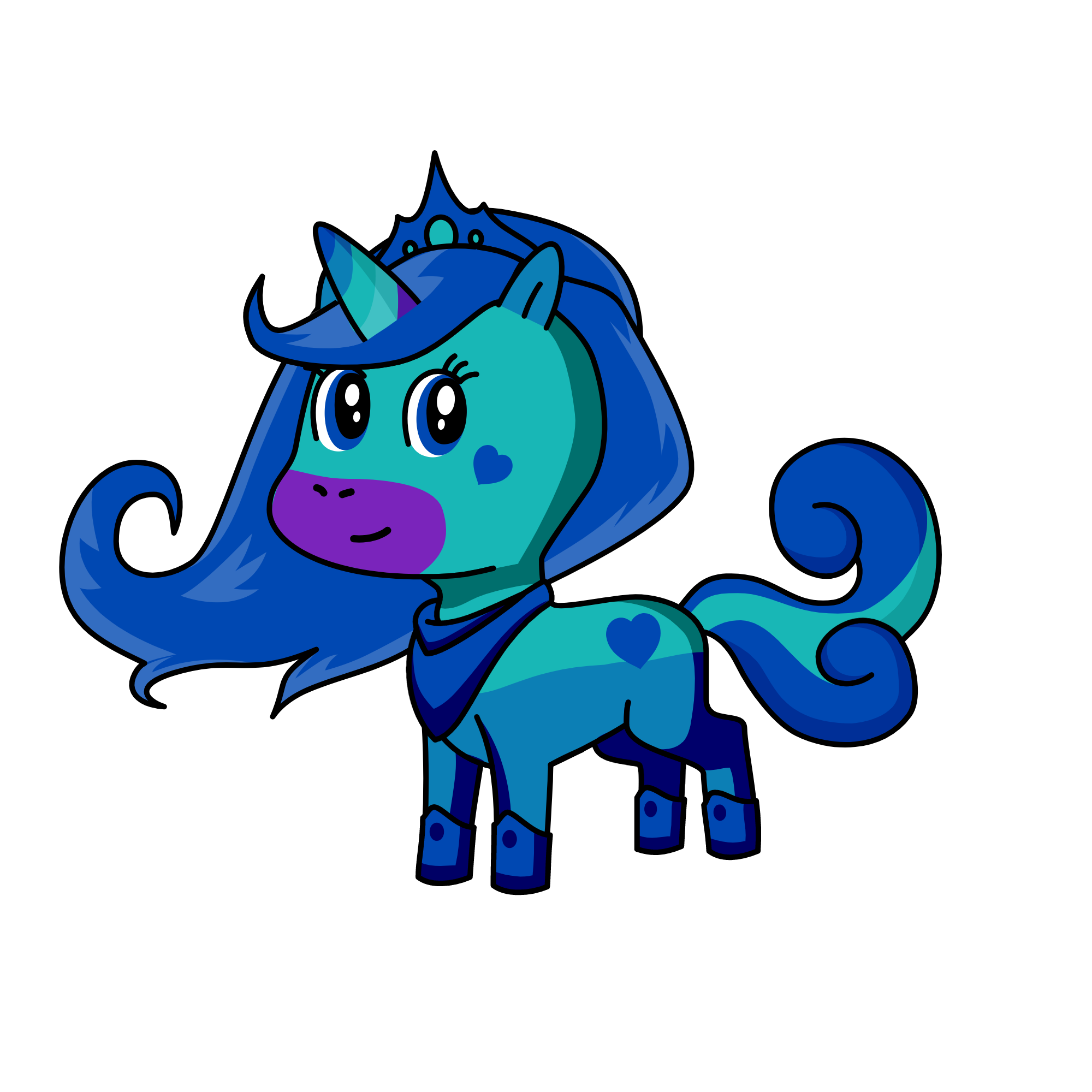 GIGLECORN101, the unicorn