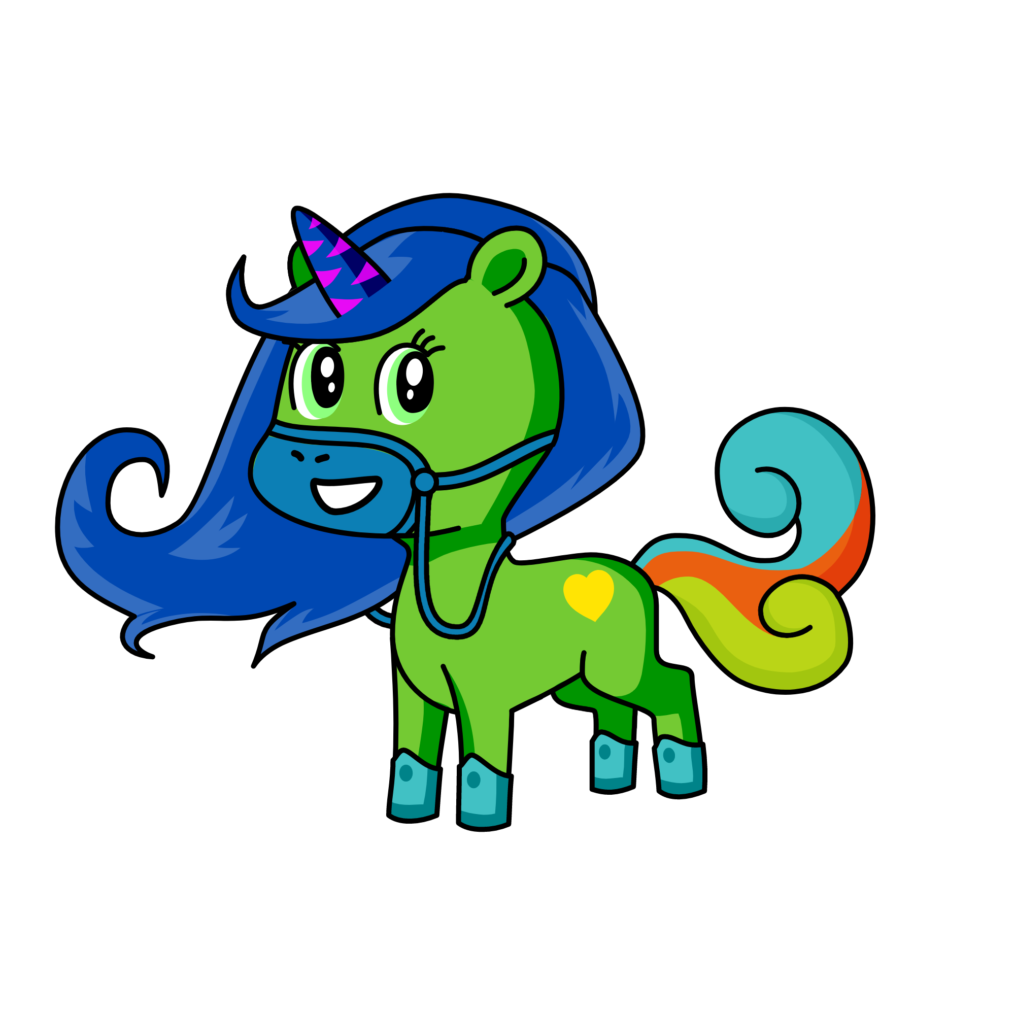 folly, the unicorn