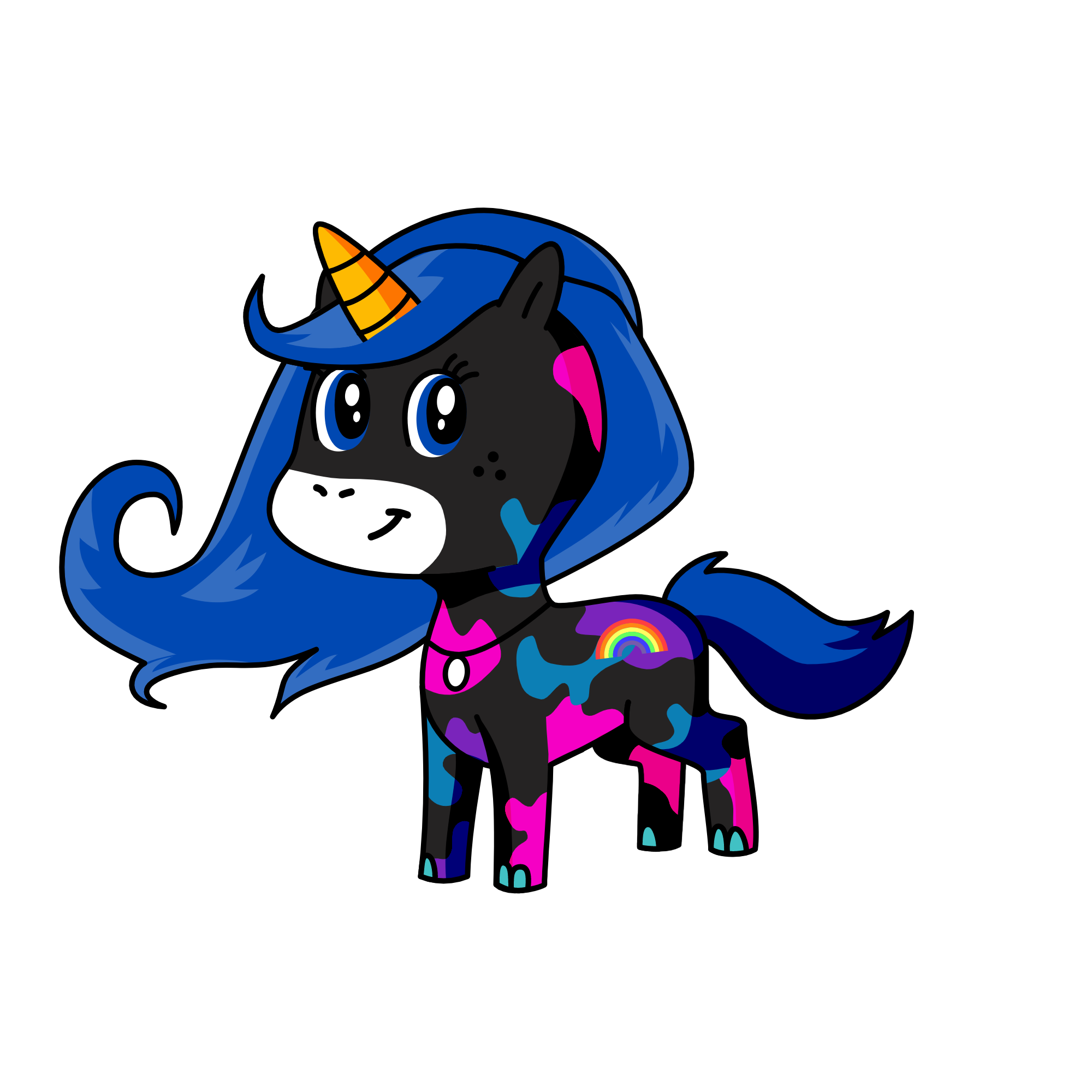 Brae Brae, the unicorn