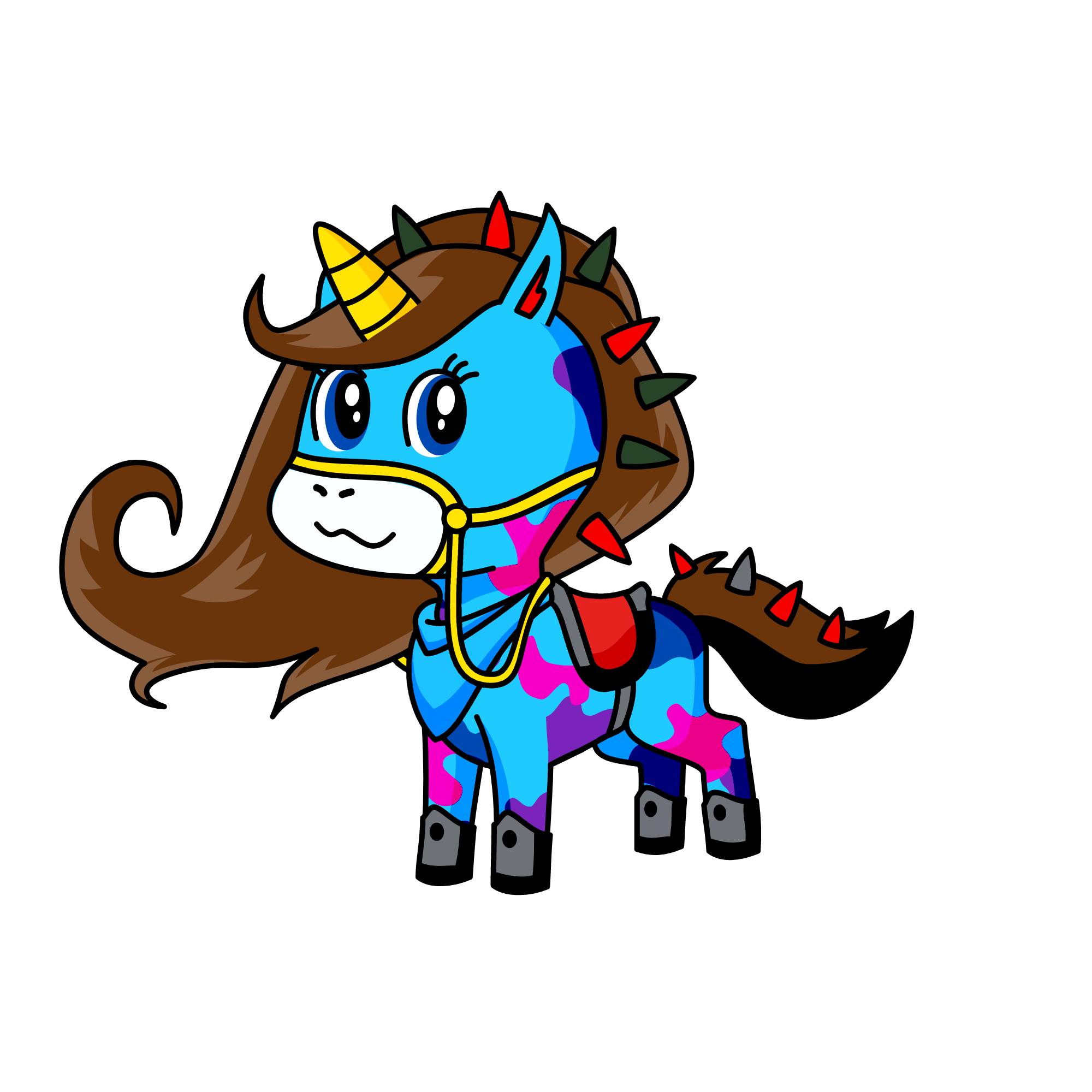Me as a unicorn, the unicorn