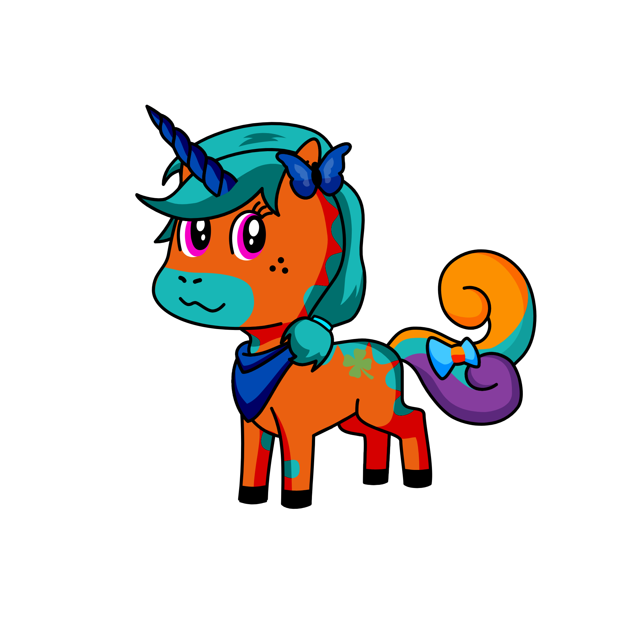 lucky, the unicorn