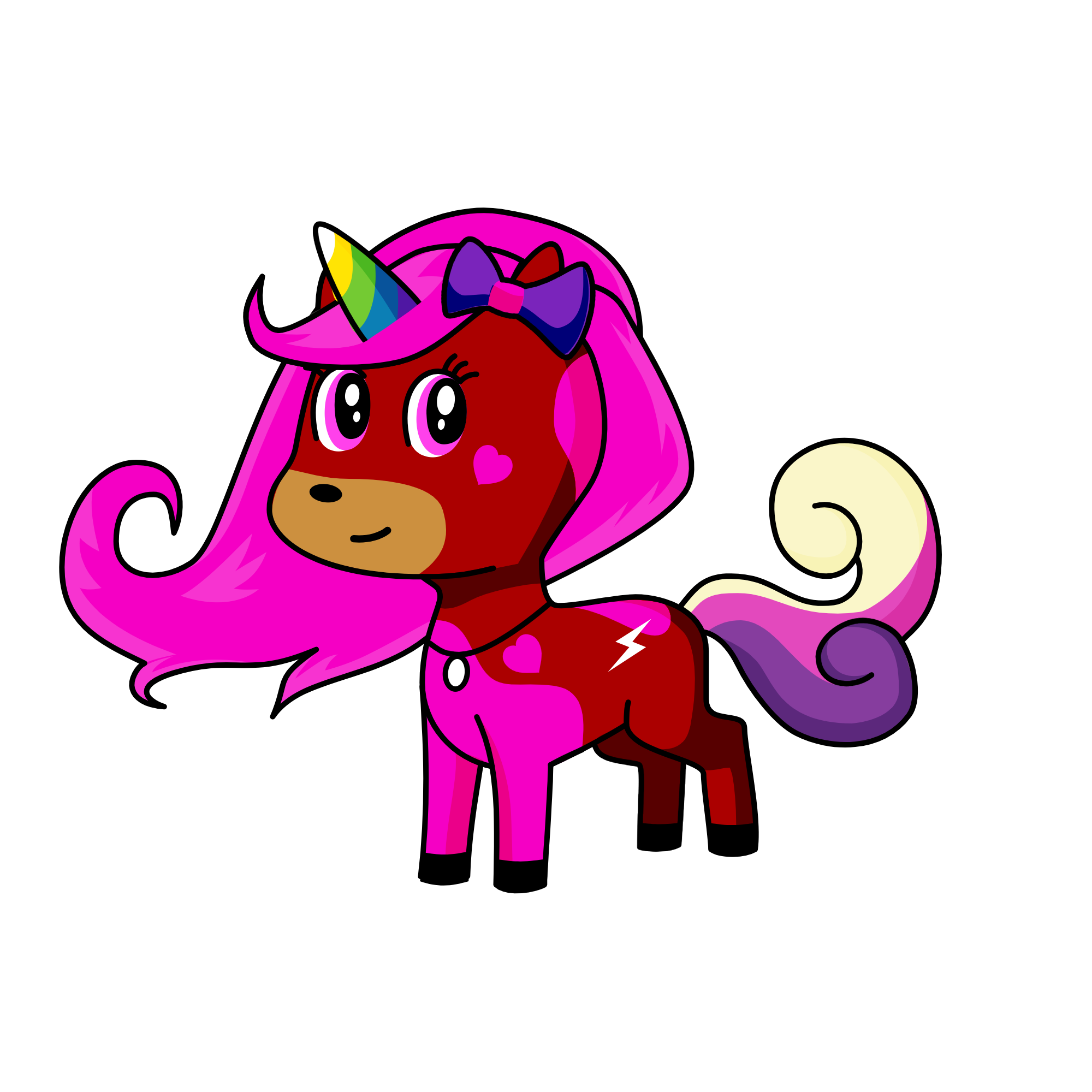 Princess Healthy Grow, the unicorn