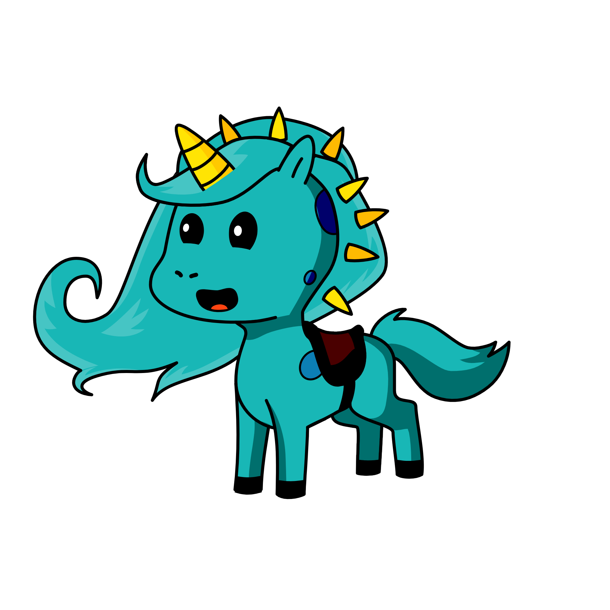 Stormfly Corn, the unicorn