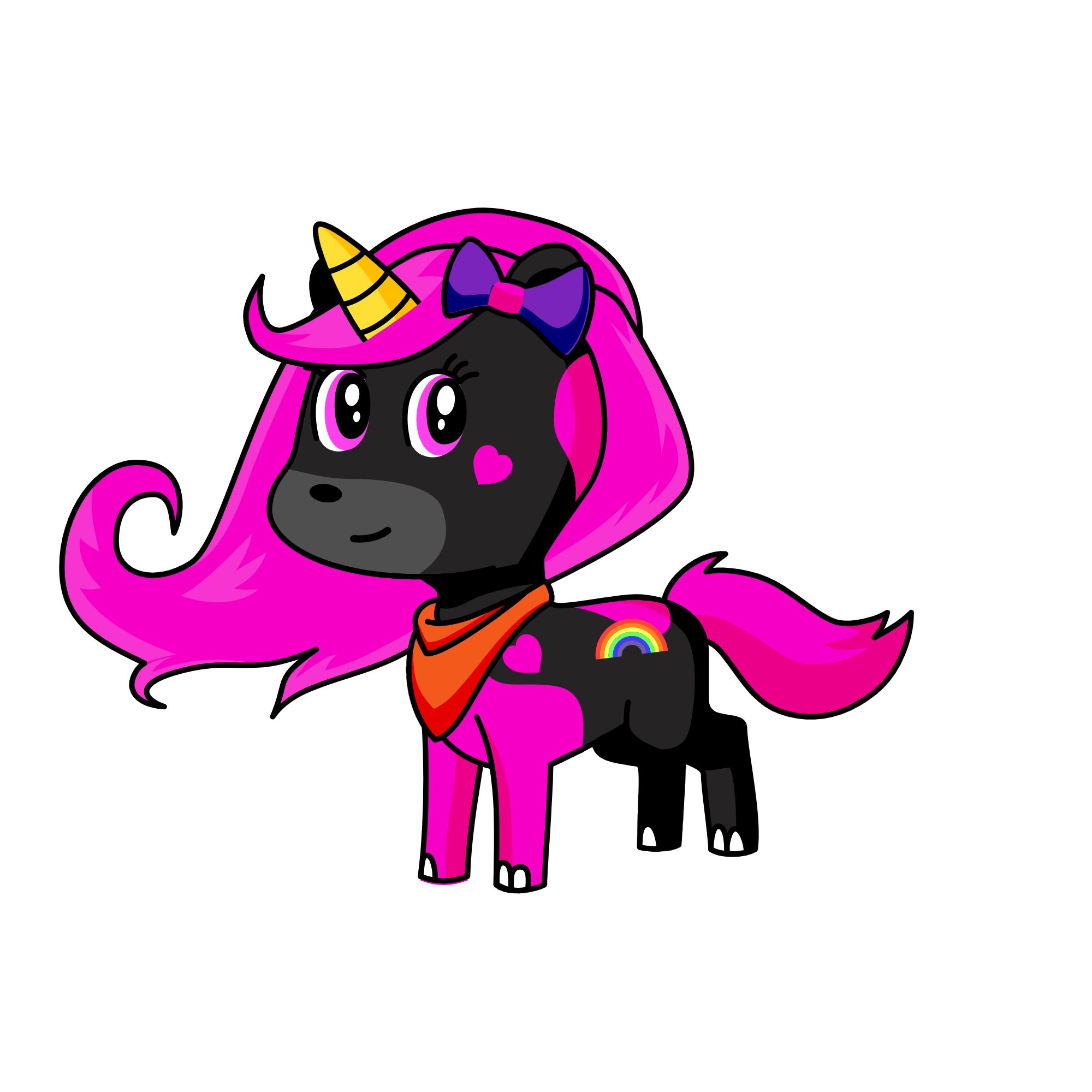 Mari Blackhorn, the unicorn