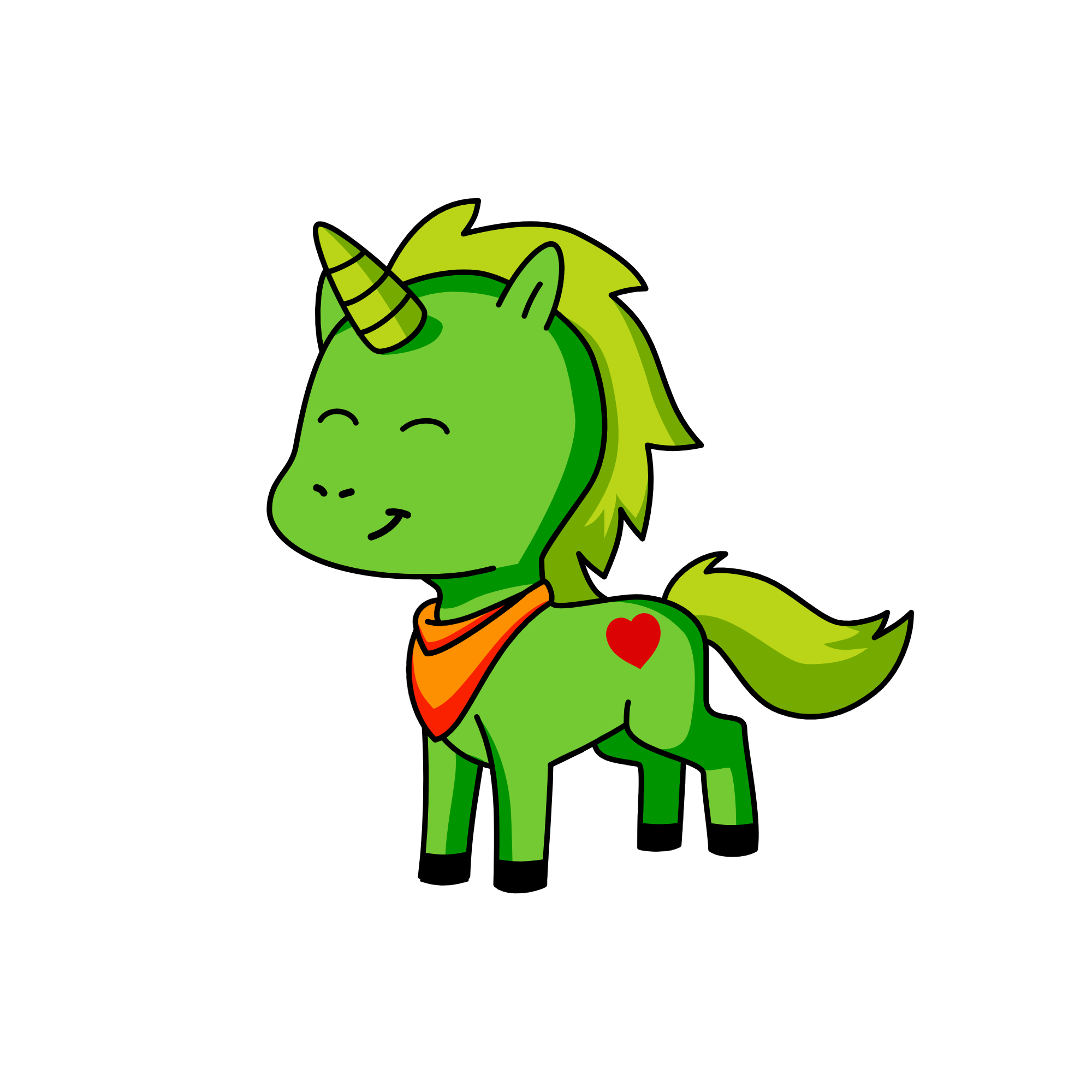 IDK what I just did ill tell you what I did I did random stuff , the unicorn
