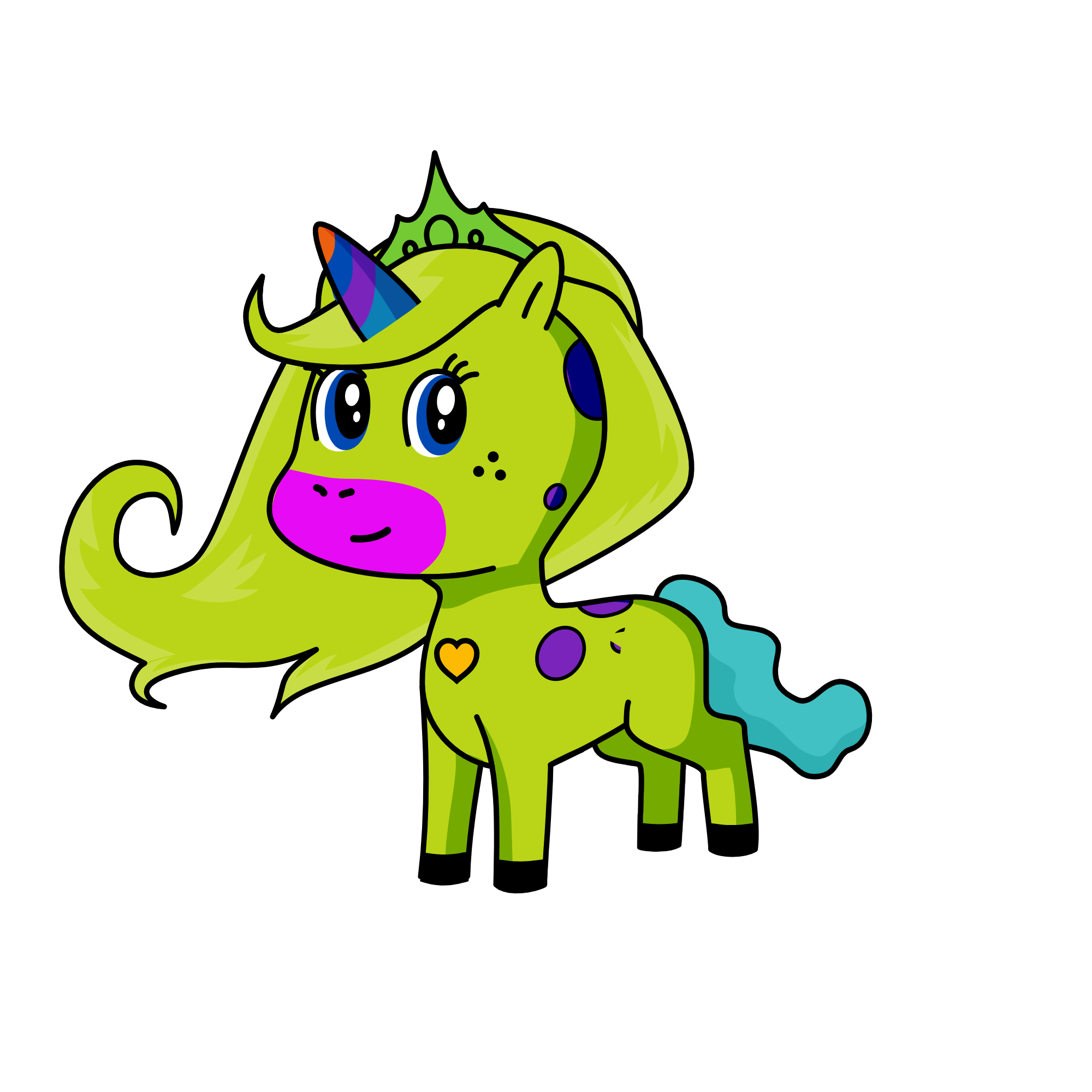 slutymather, the unicorn