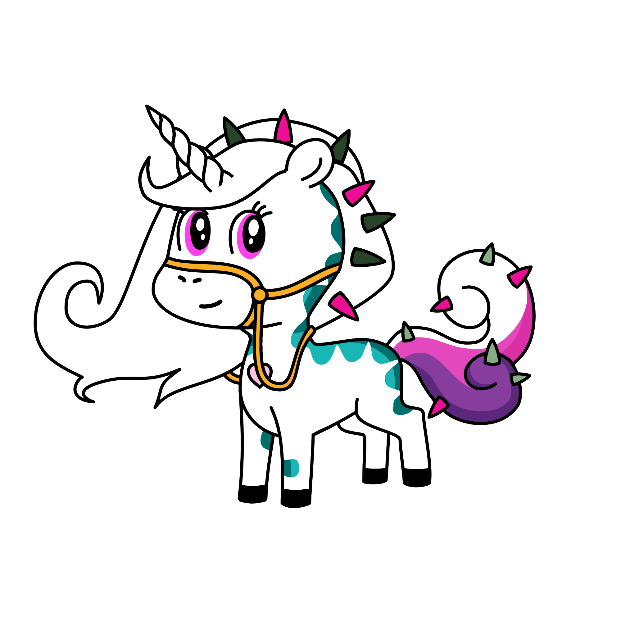 spike, the unicorn