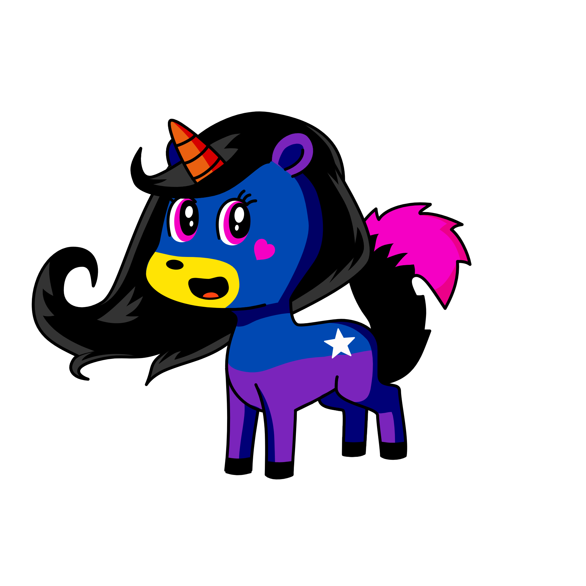 Silentnight, the unicorn