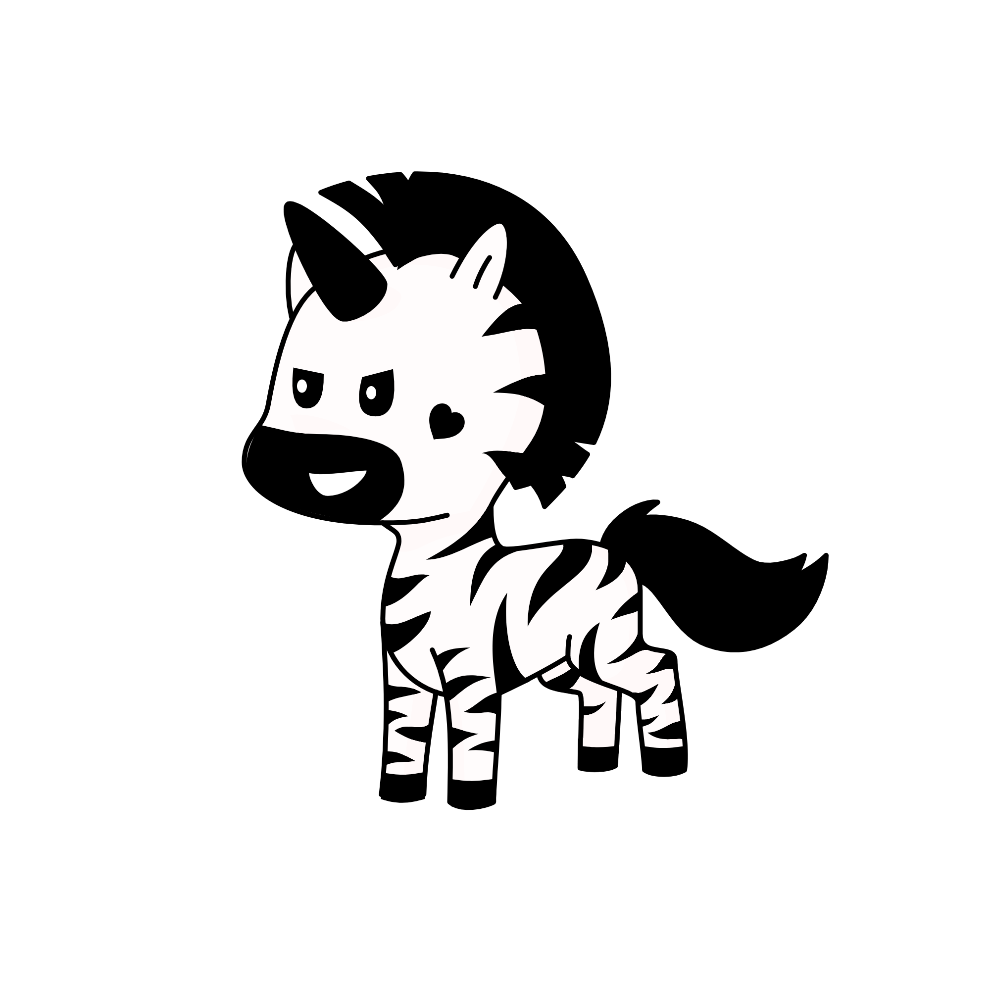 Zebracorn, the unicorn