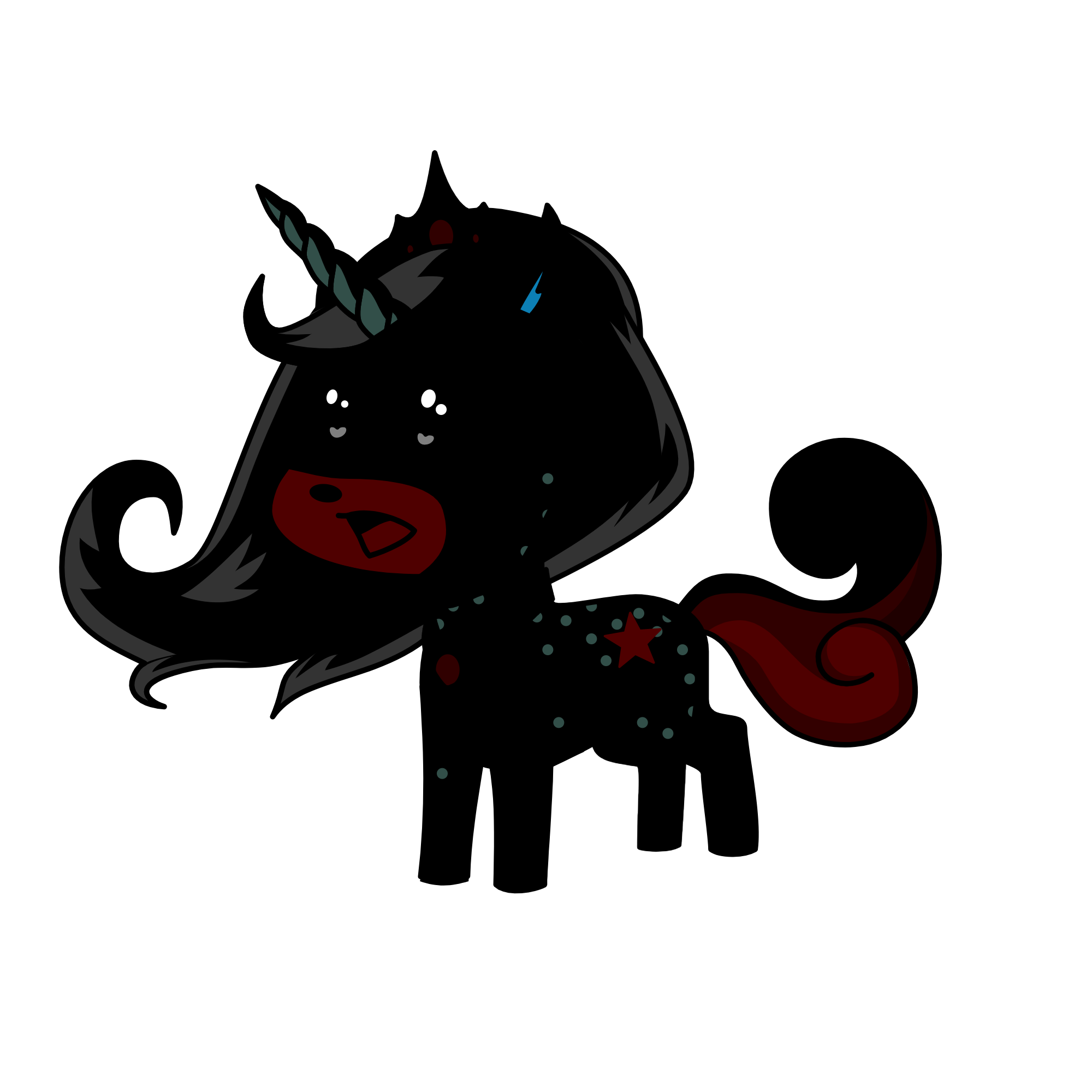 night, the unicorn
