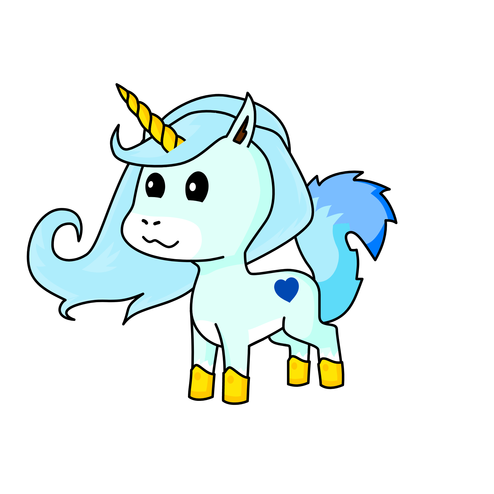 Blizard, the unicorn