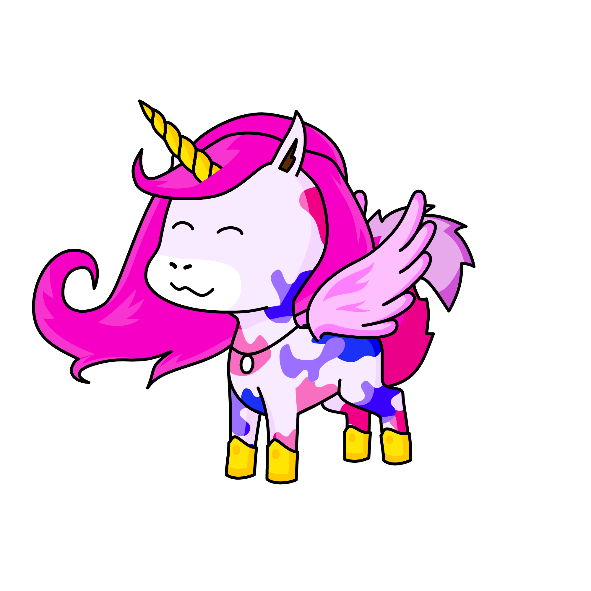 Candycorn, the unicorn