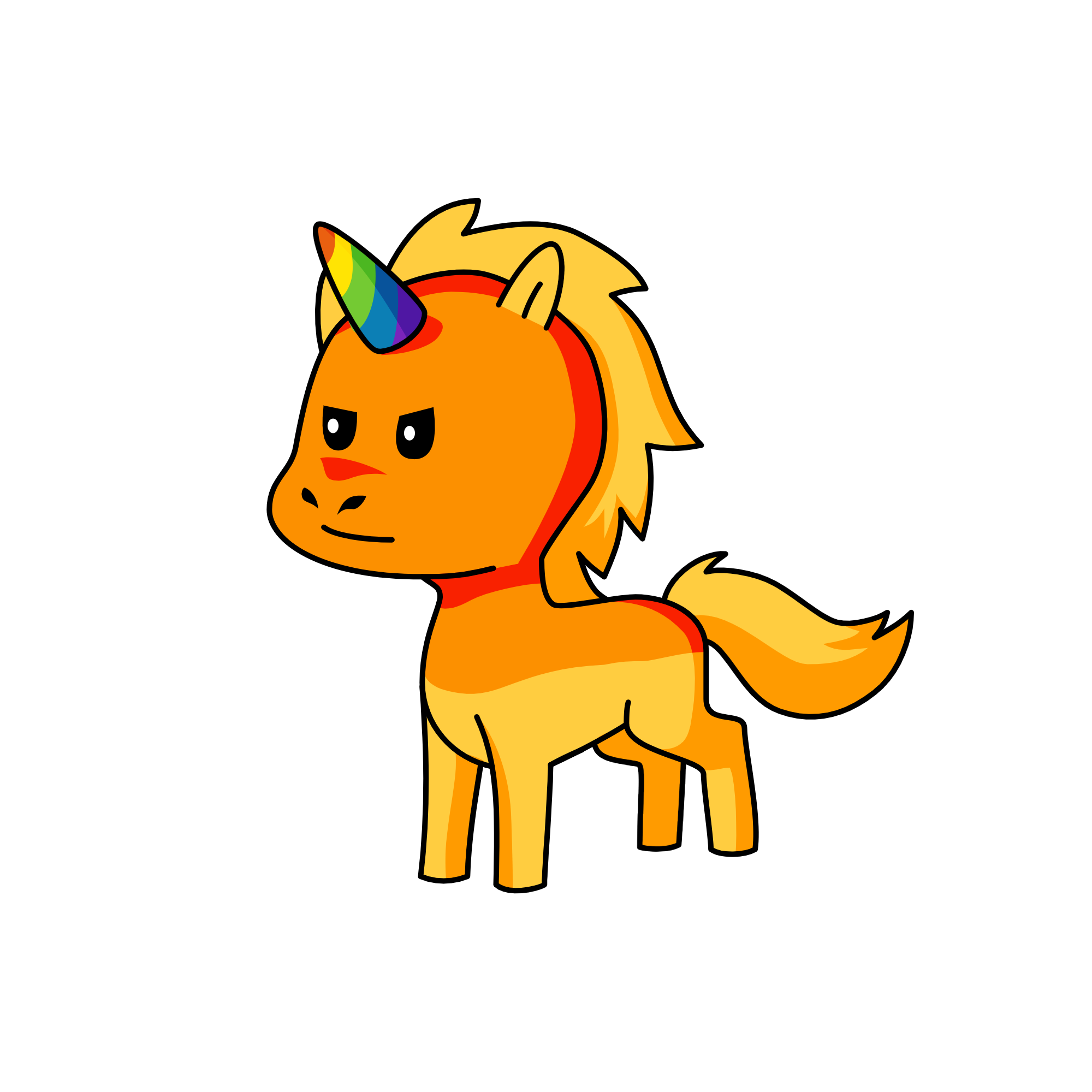 Bakugo, the unicorn